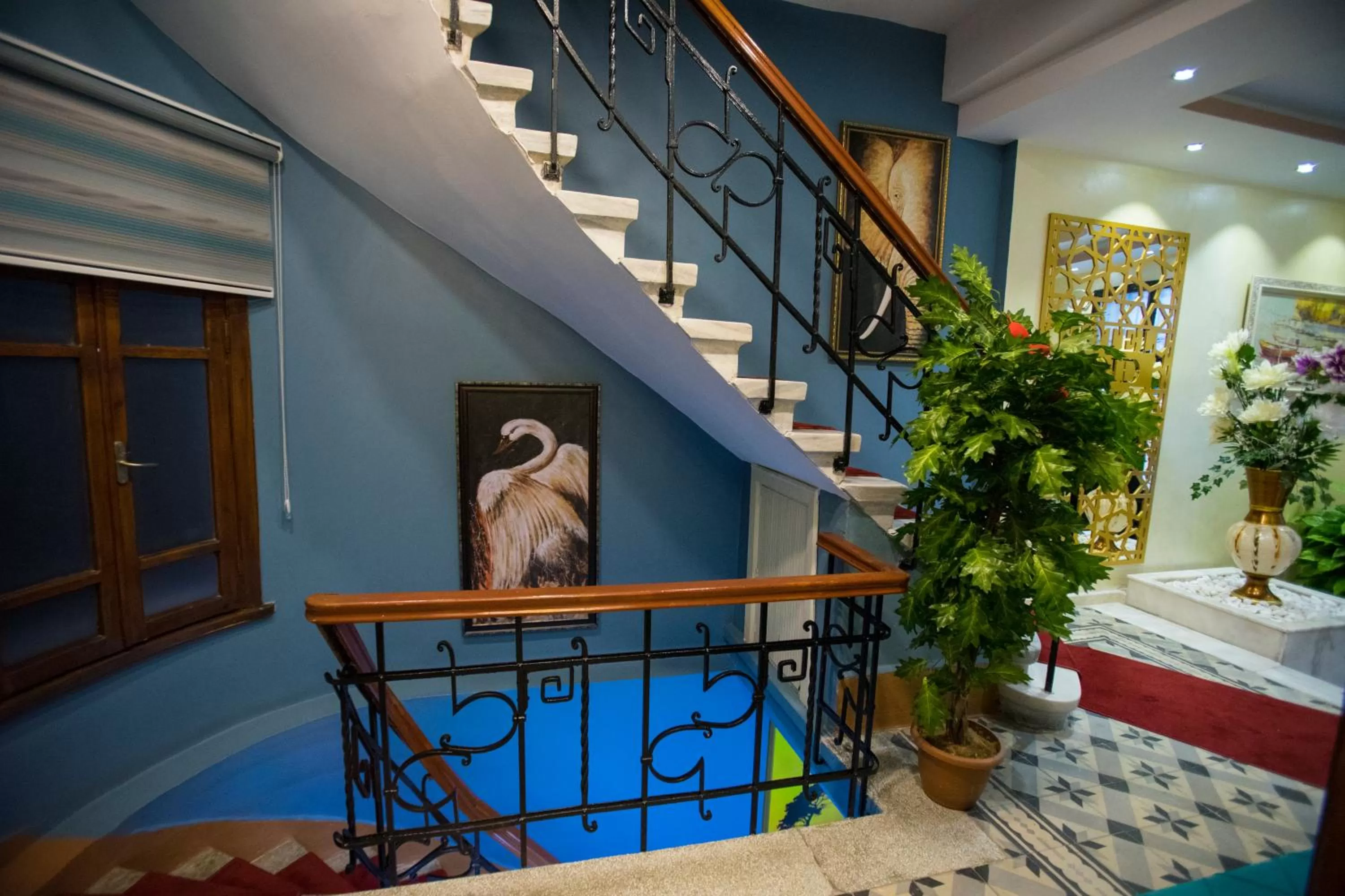 Decorative detail in The Void Hotel