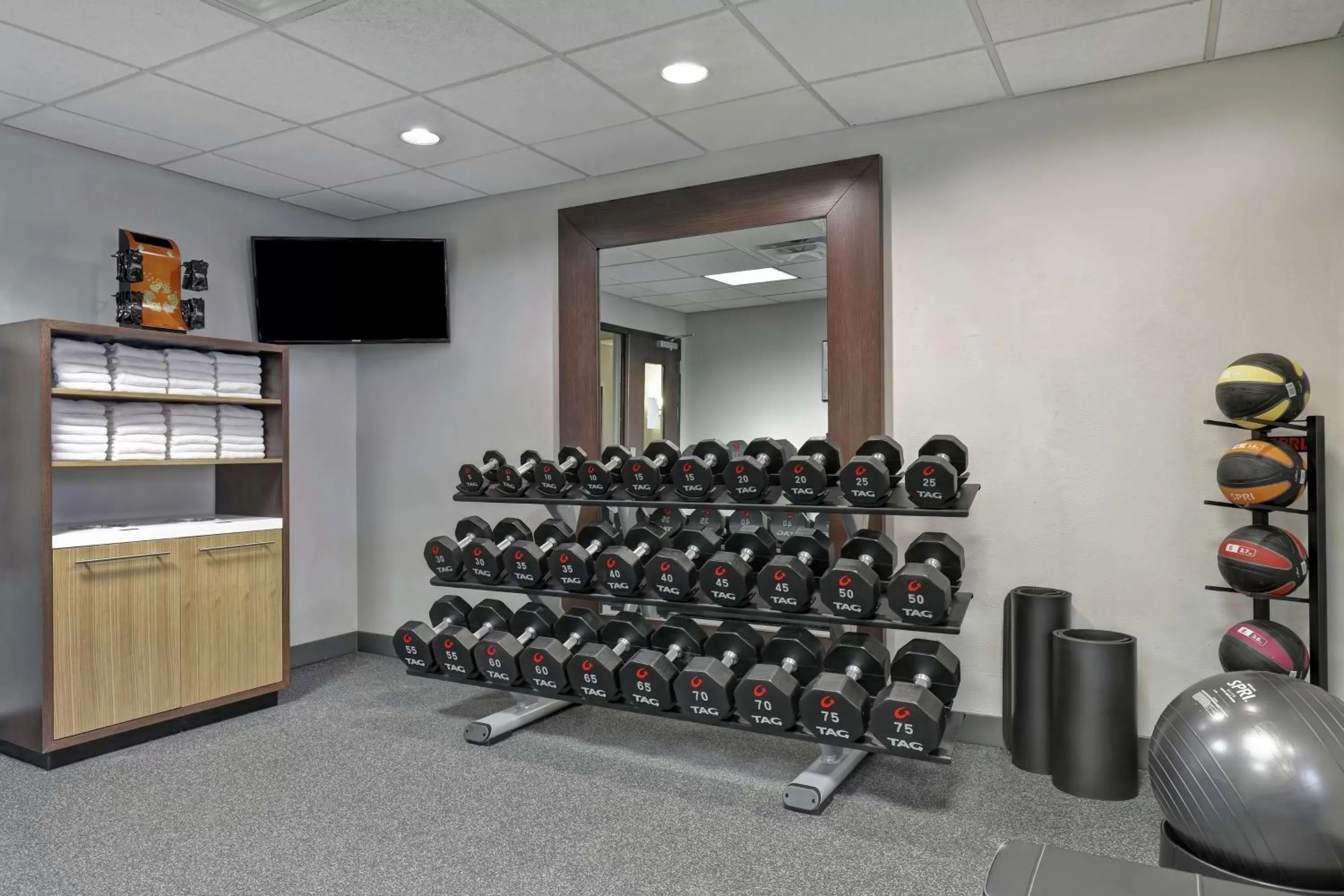 Fitness centre/facilities in Homewood Suites by Hilton McAllen