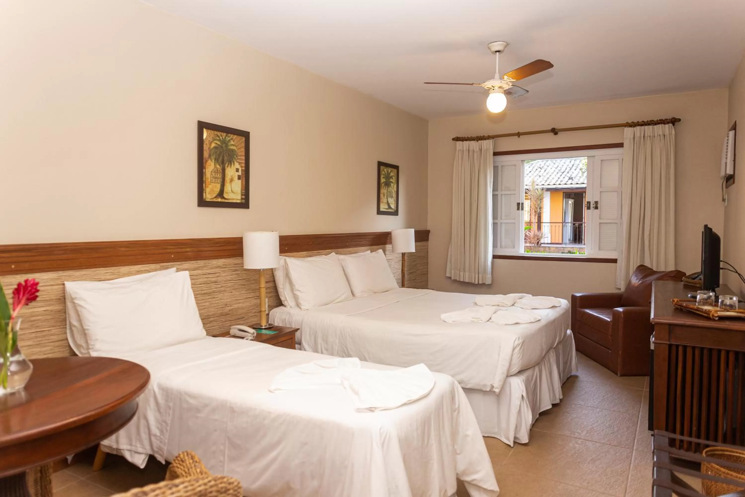 Bed in Pousada Corsario Buzios