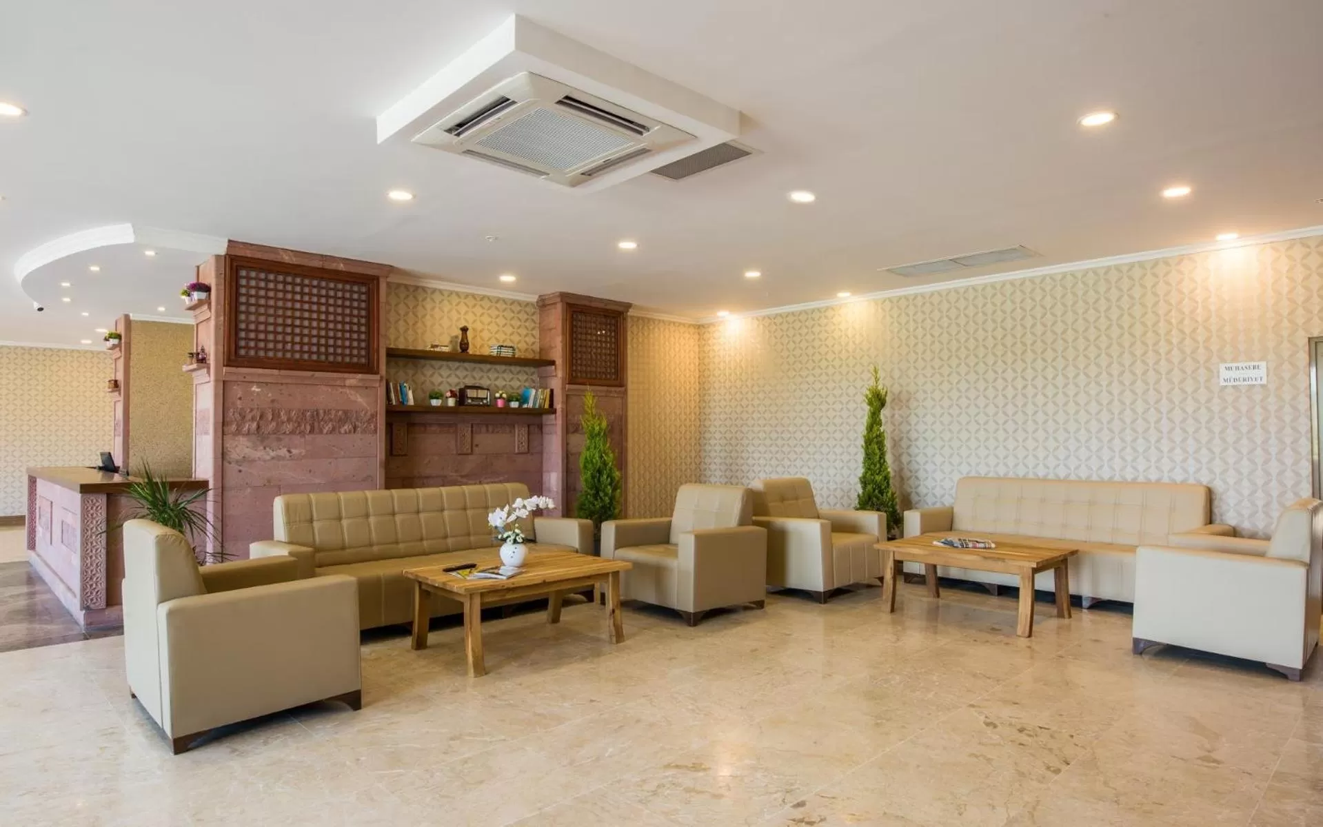 Lobby or reception in Helen Troya Hotel Geyikli