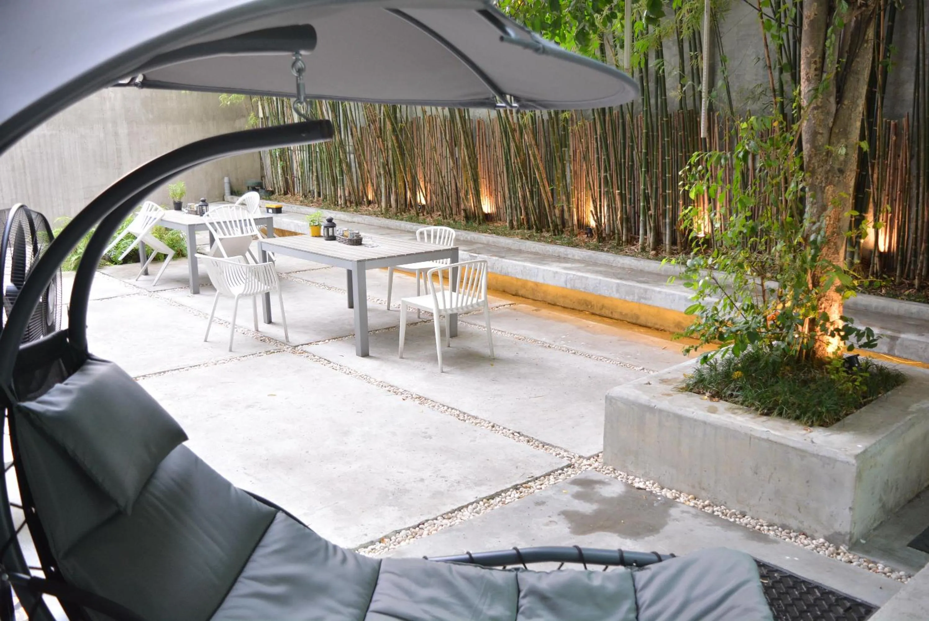 Seating area in Rezt Bangkok