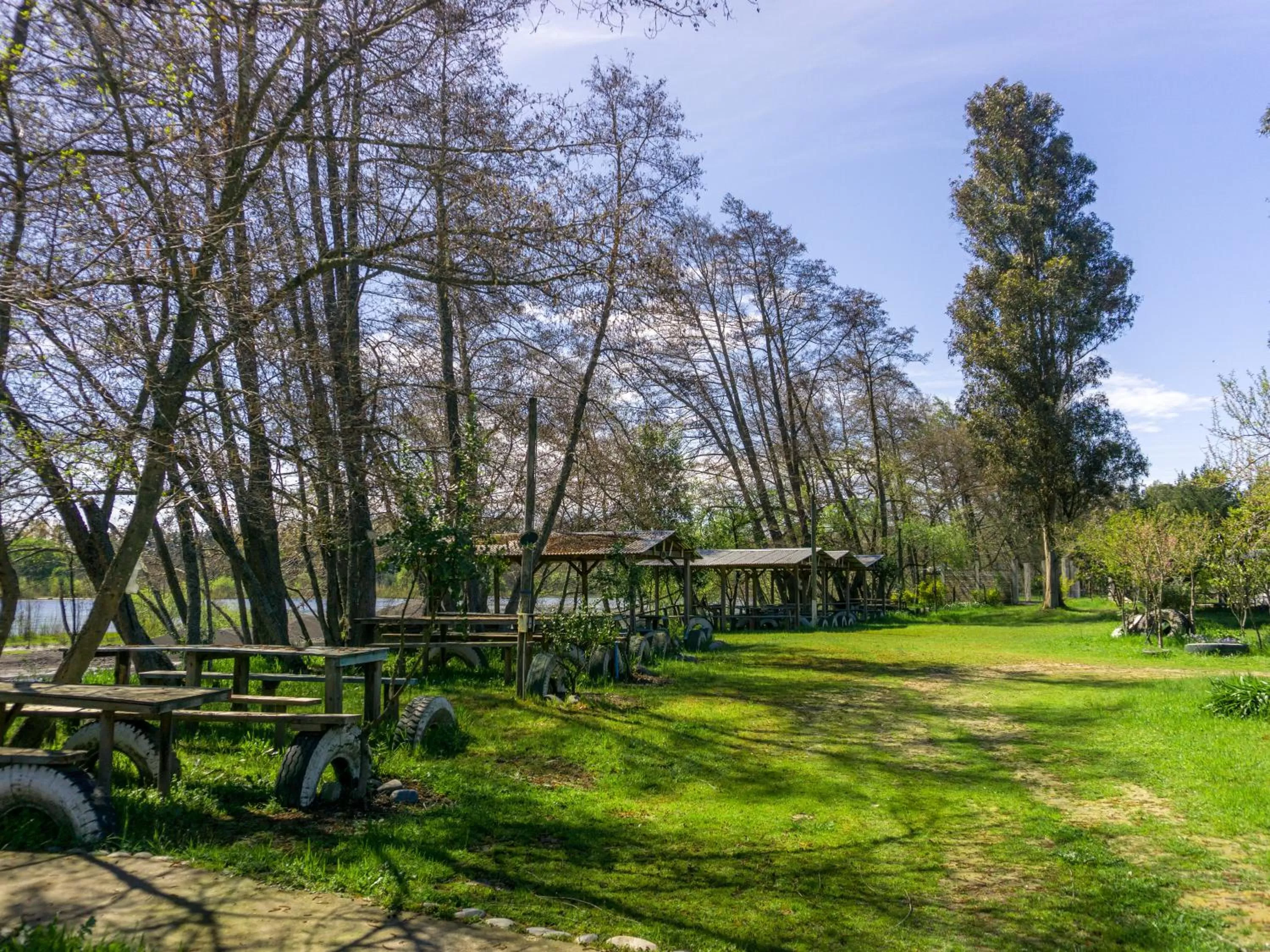 Garden in Coyunche Cabañas y Camping Laja & San Rosendo
