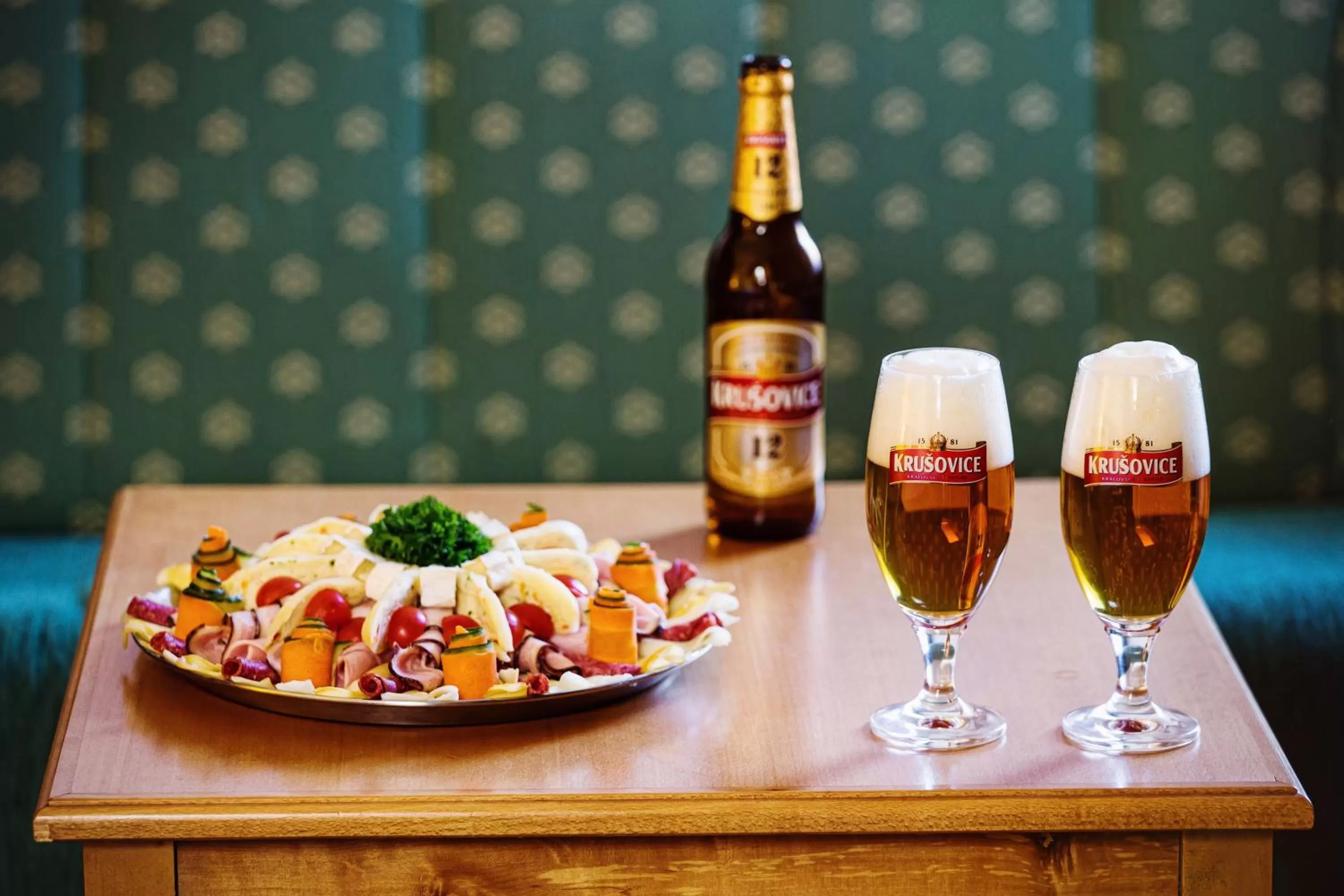 Food close-up in Hotel U Lípy