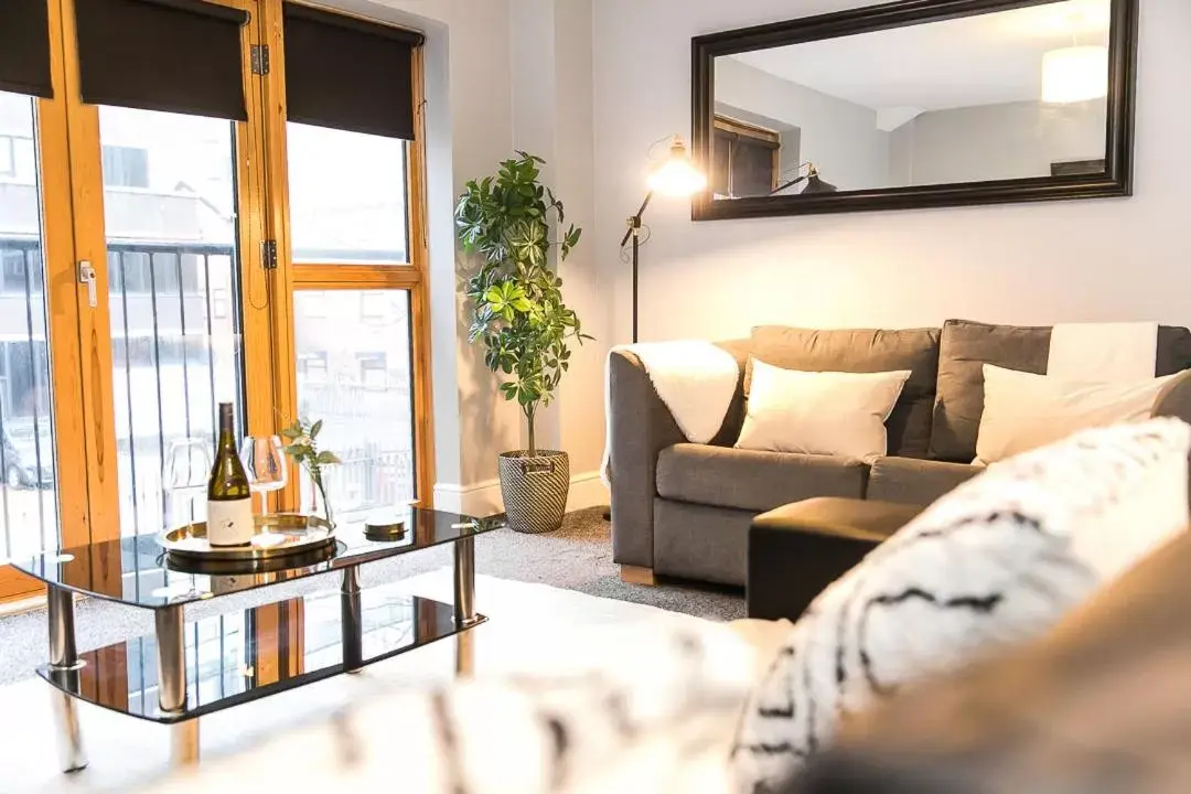 Seating Area in Ancoats House Seating Area in Ancoats House