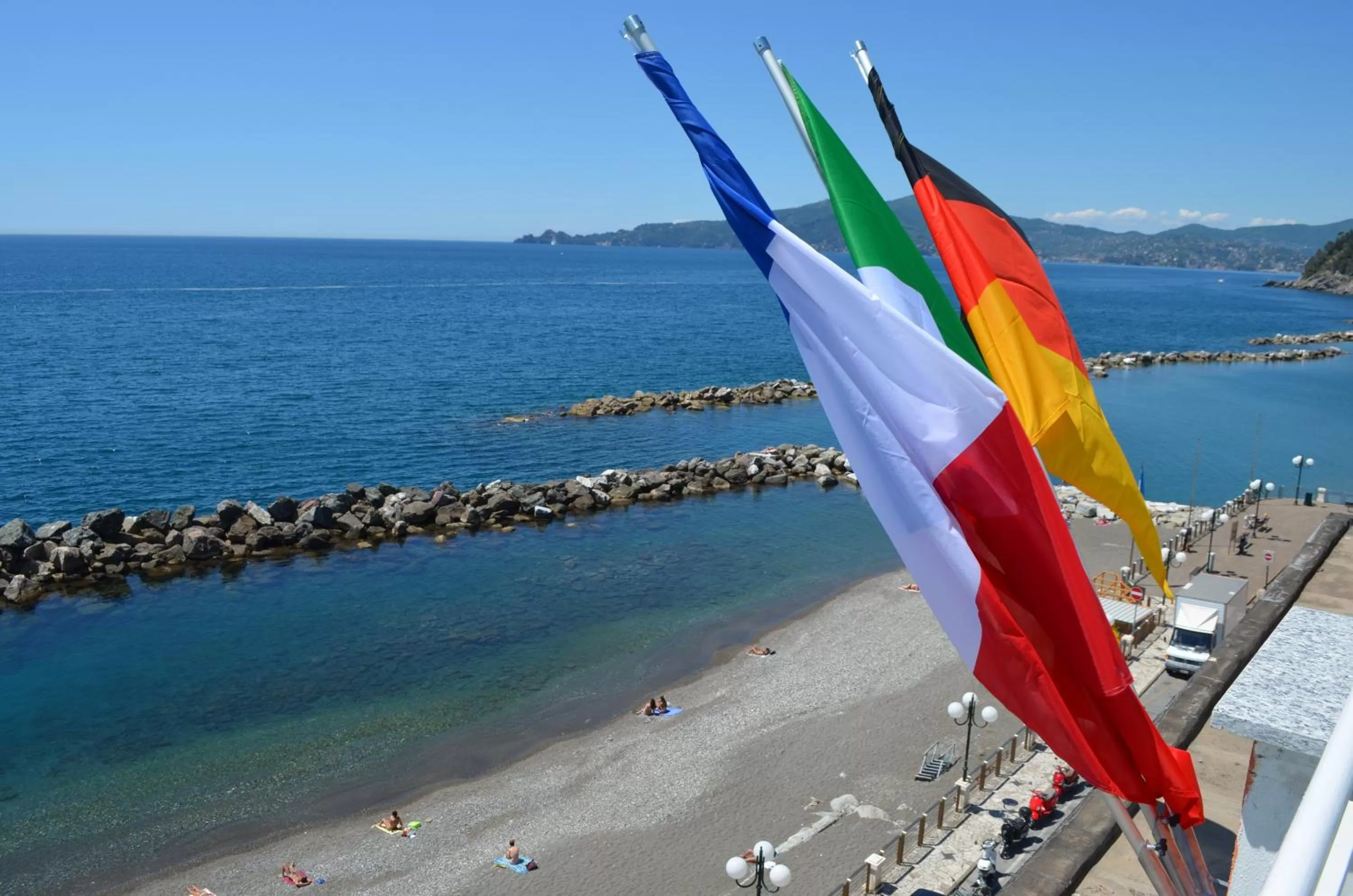 Beach in Hotel San Pietro Chiavari