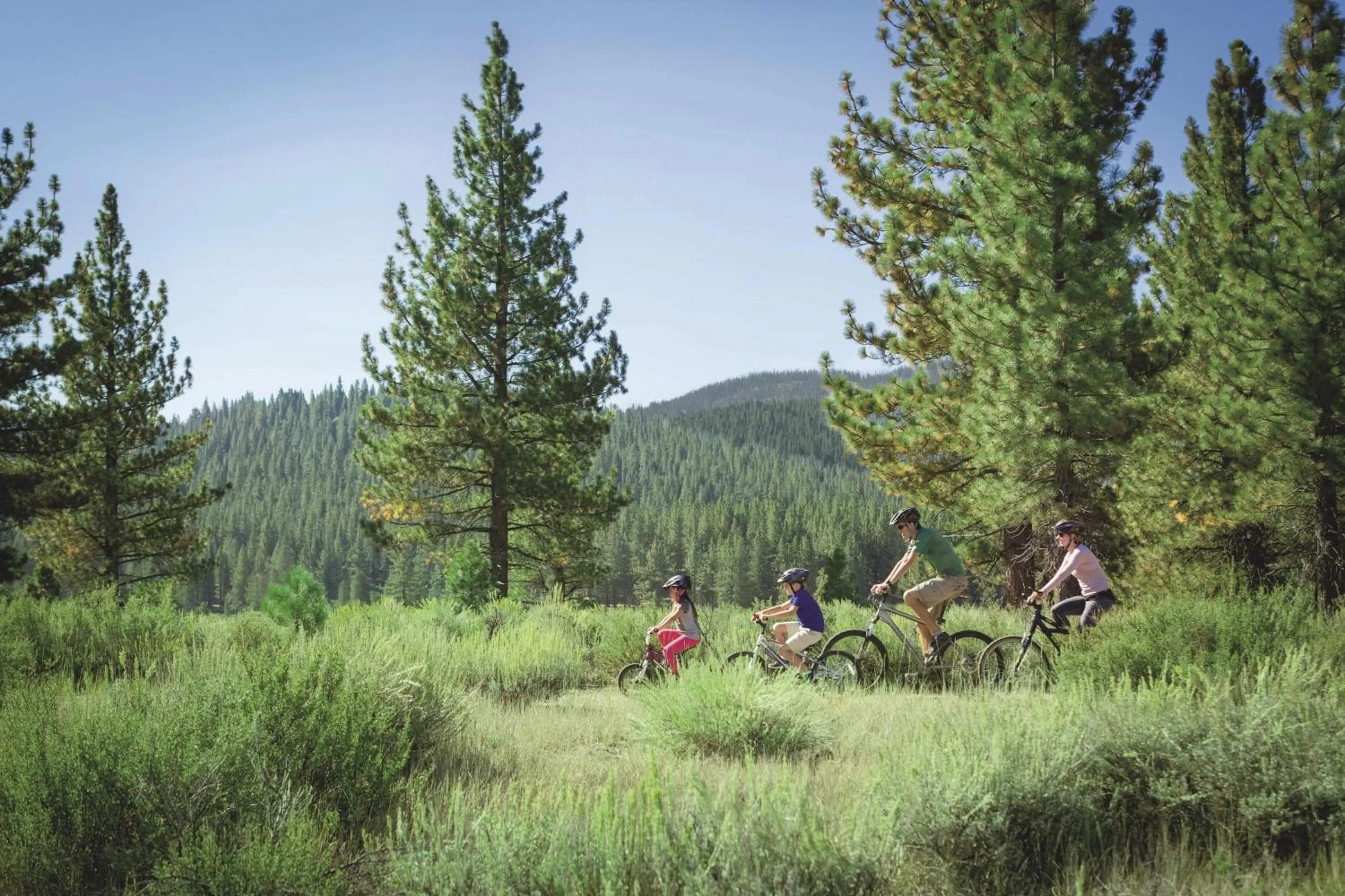 Cycling in The Ritz-Carlton, Lake Tahoe