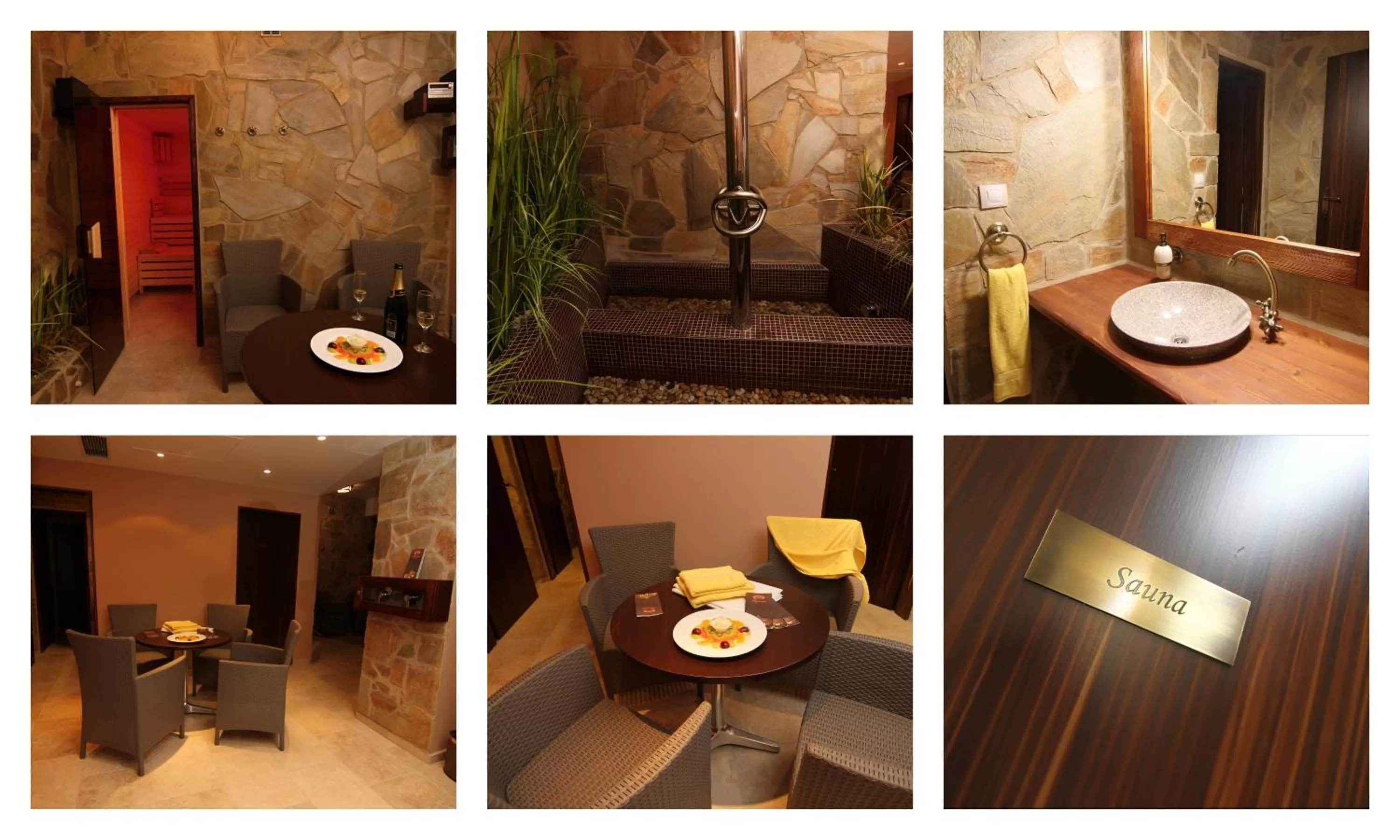 Sauna in Hotel Theresia