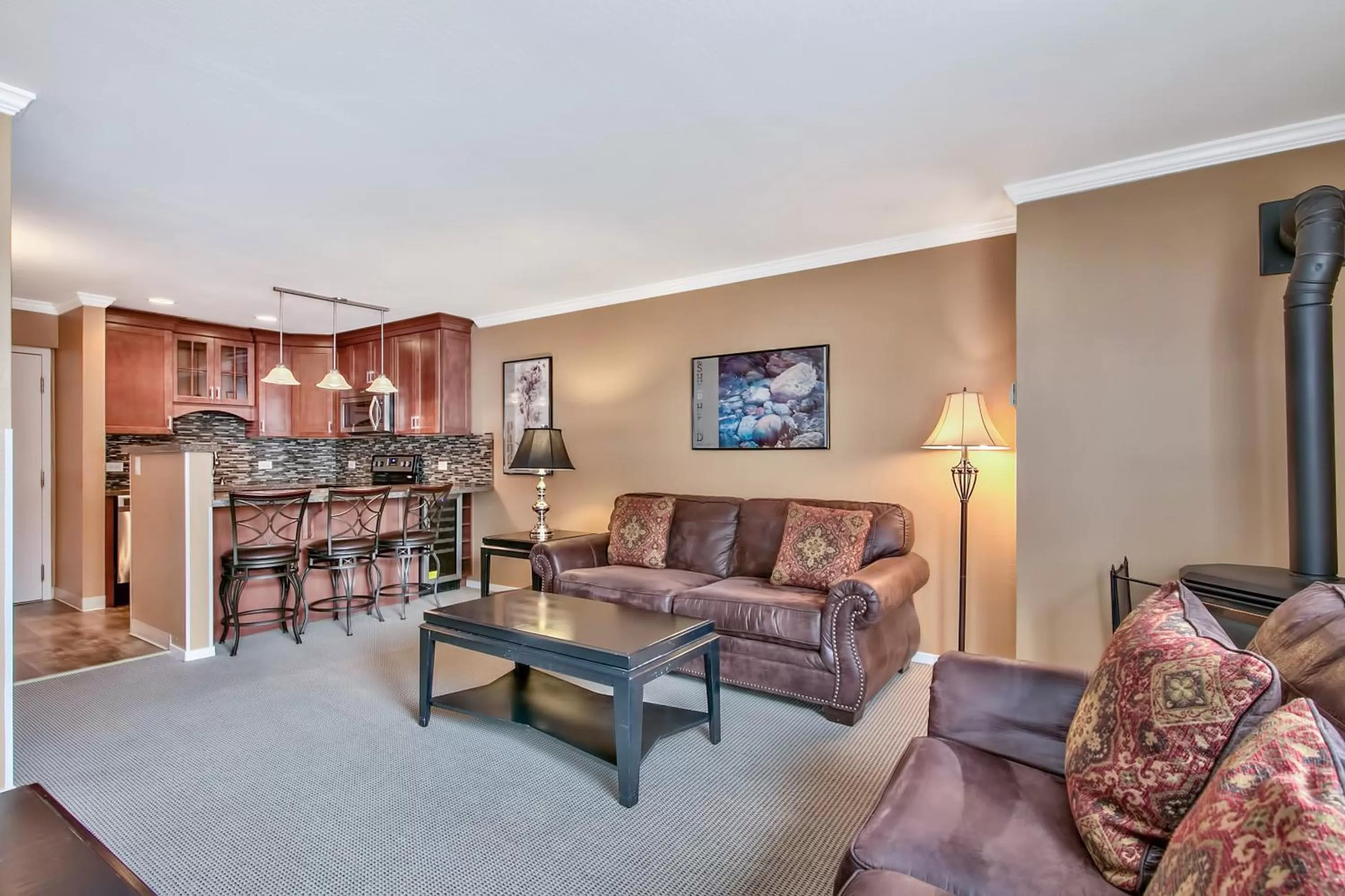 Seating Area in Lakeland Village at Heavenly