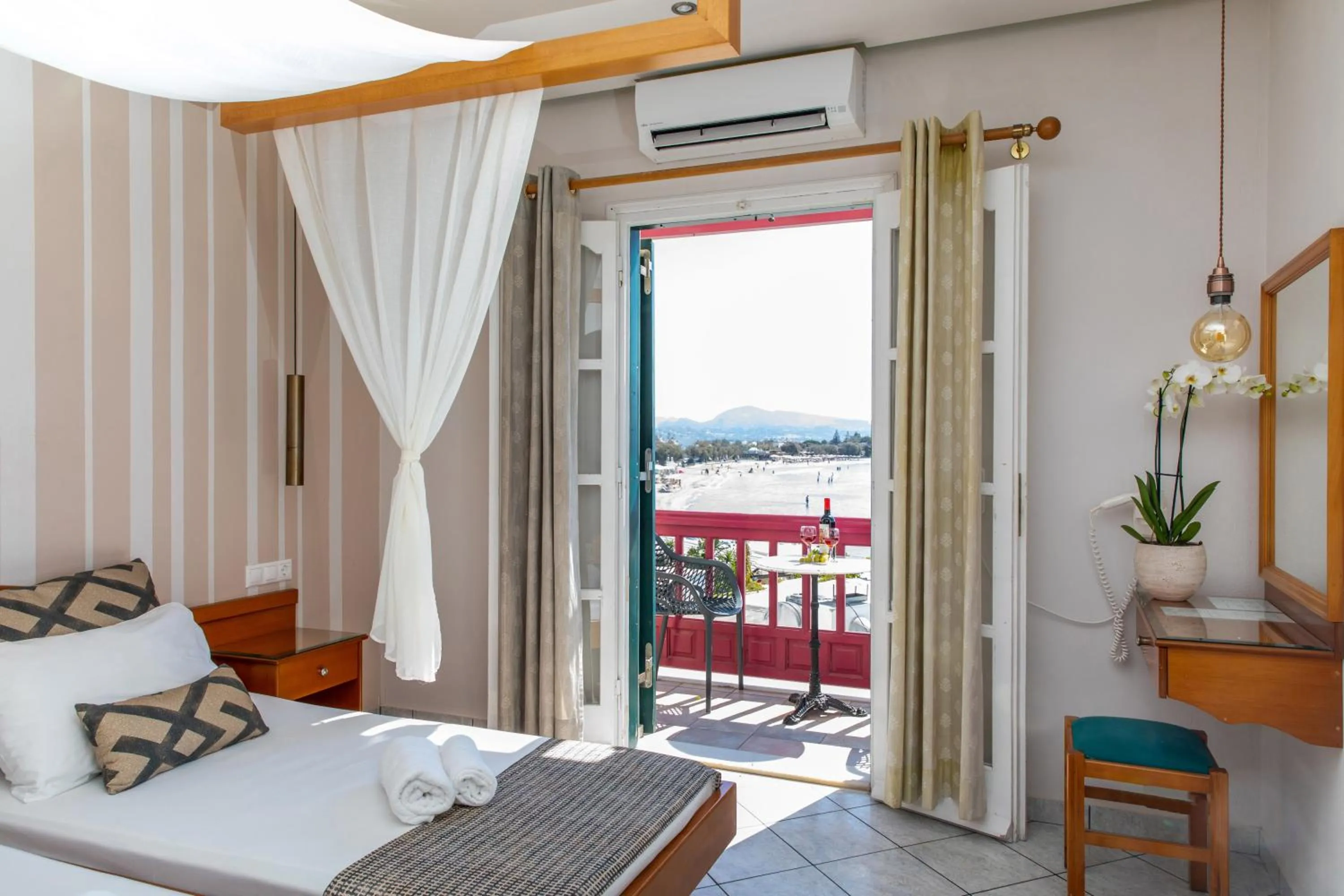 Bed in Hotel Palatia