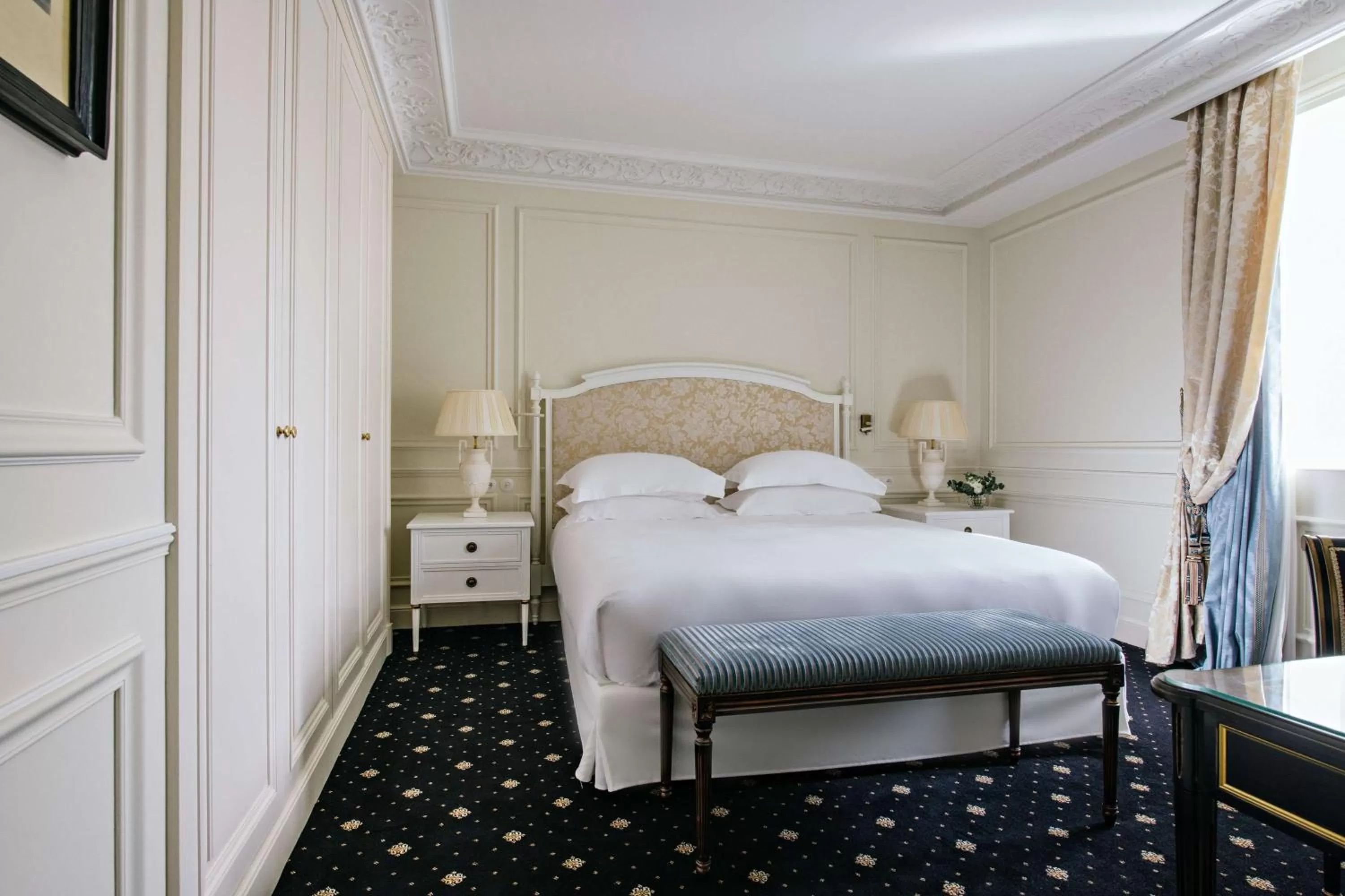 Photo of the whole room, Bed in Hôtel du Palais Biarritz, in The Unbound Collection by Hyatt
