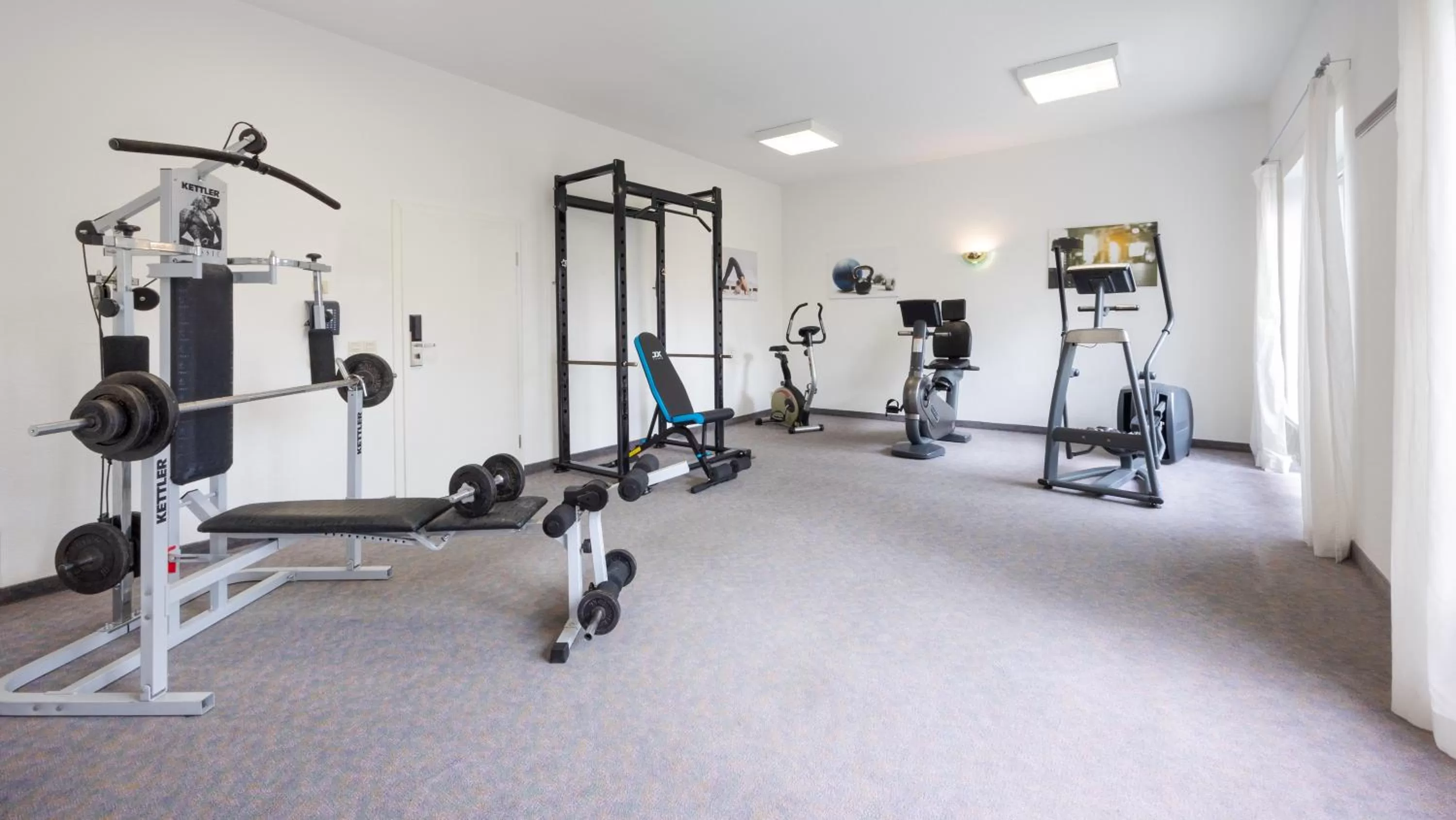 Fitness centre/facilities in Hotel Am Kurpark Späth