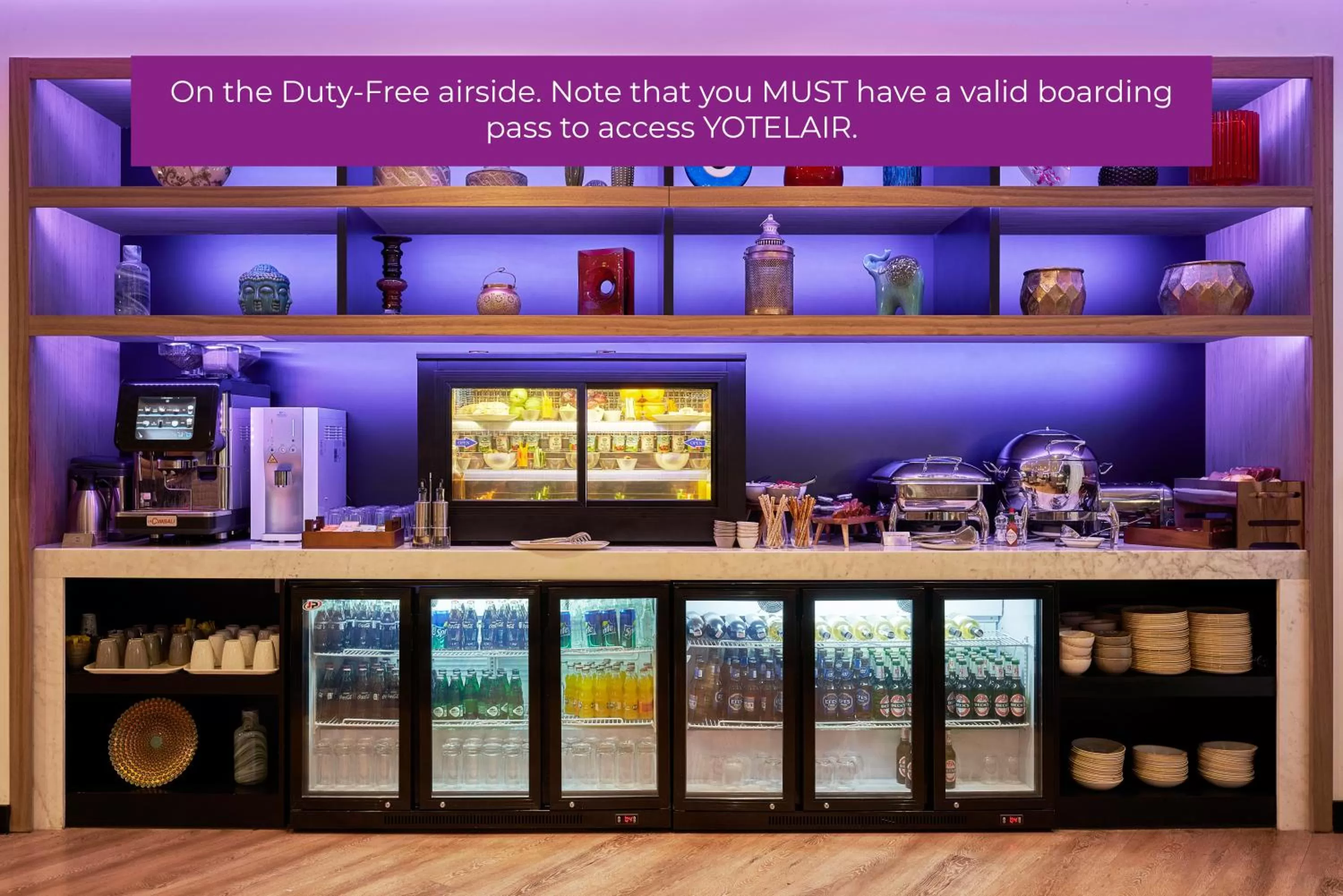 Restaurant/places to eat in YOTELAIR Istanbul Airport, Duty free - International Transit area