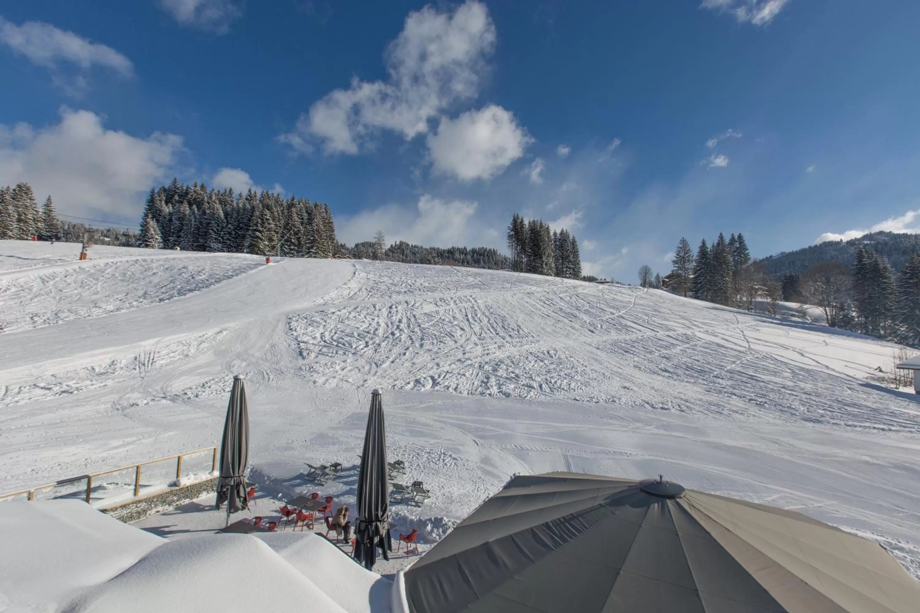 Mountain view in Hôtel Spa Crychar