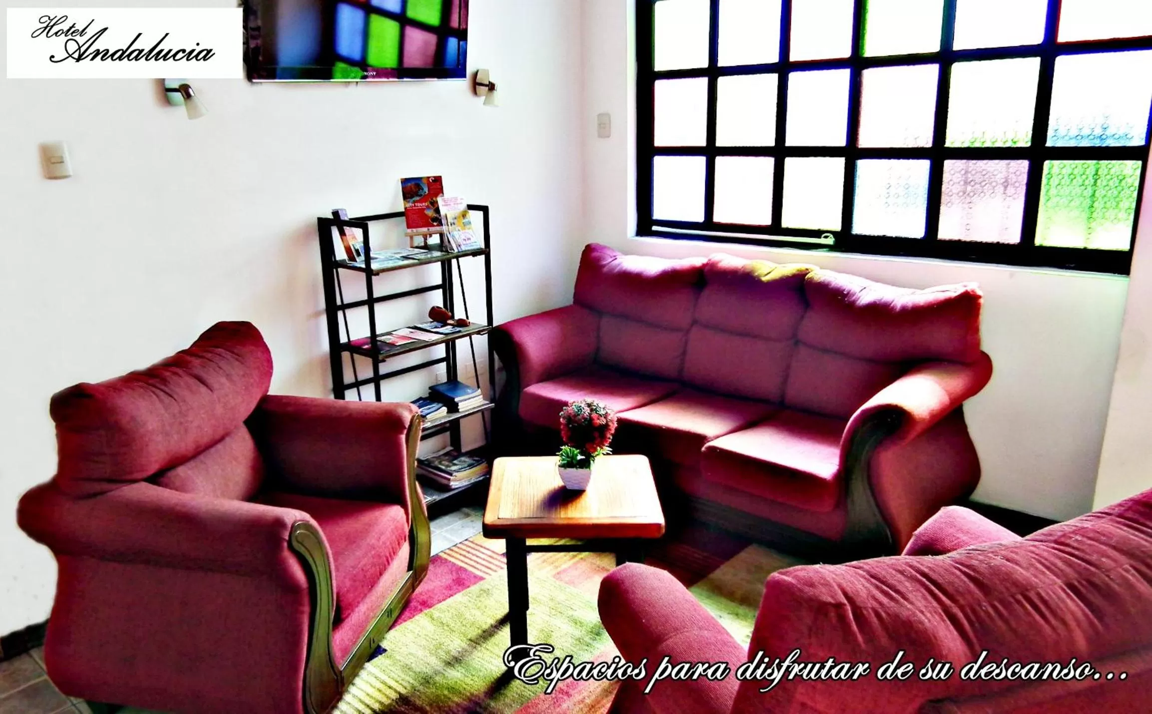 Lobby or reception, Seating Area in Hotel Andalucía