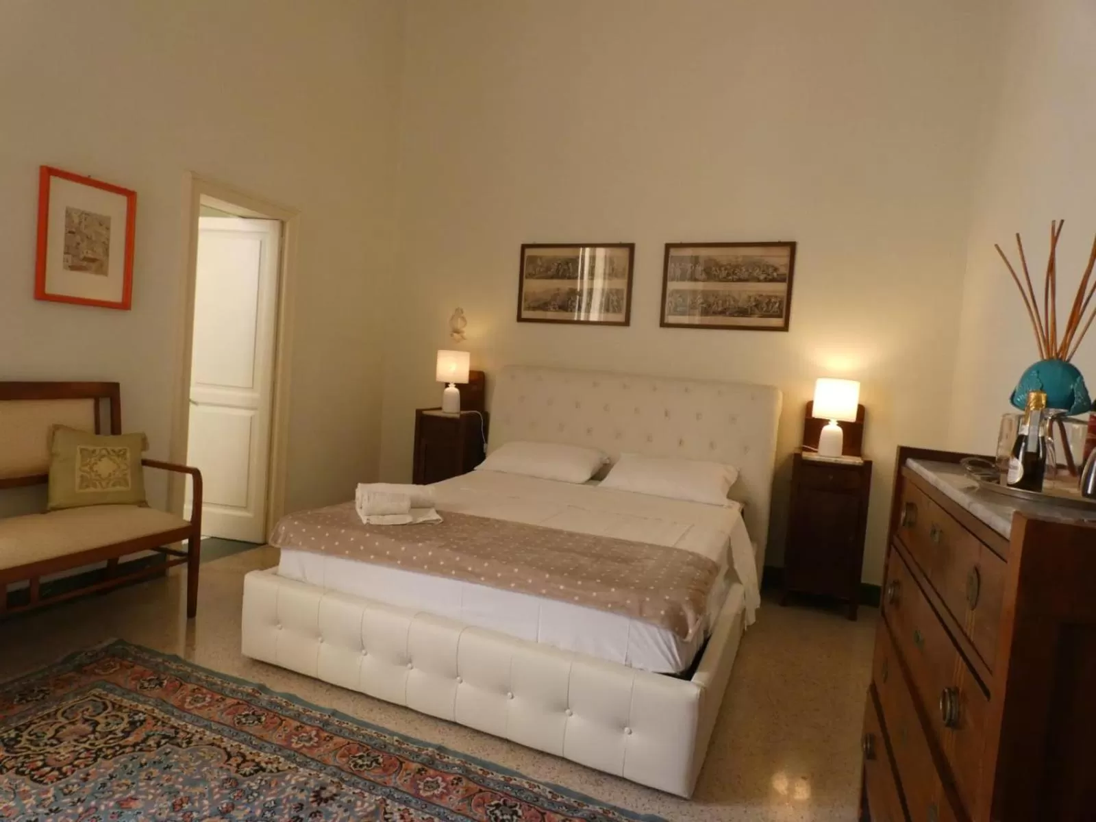 Bed in B&b RARO' LIBERTY