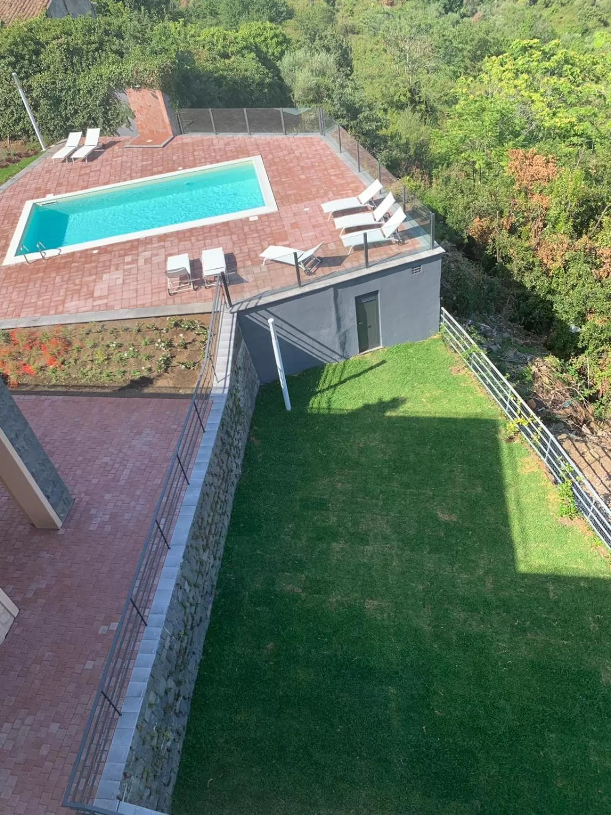 Garden view in B&B Villa Etelka