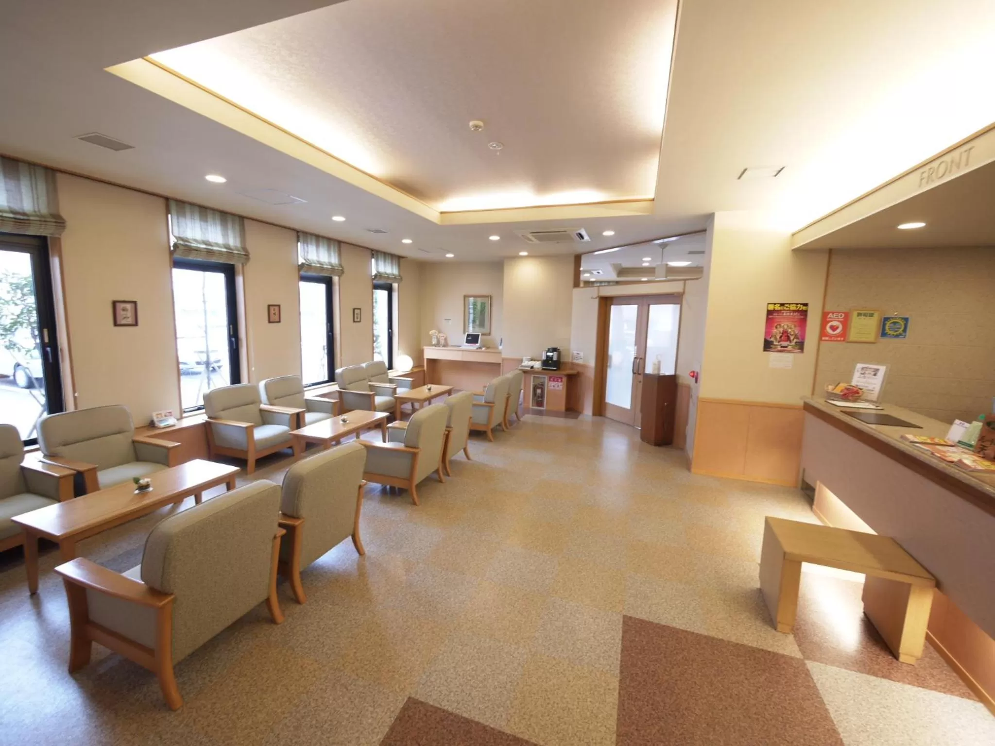 Lobby or reception in Hotel Route-Inn Tendo