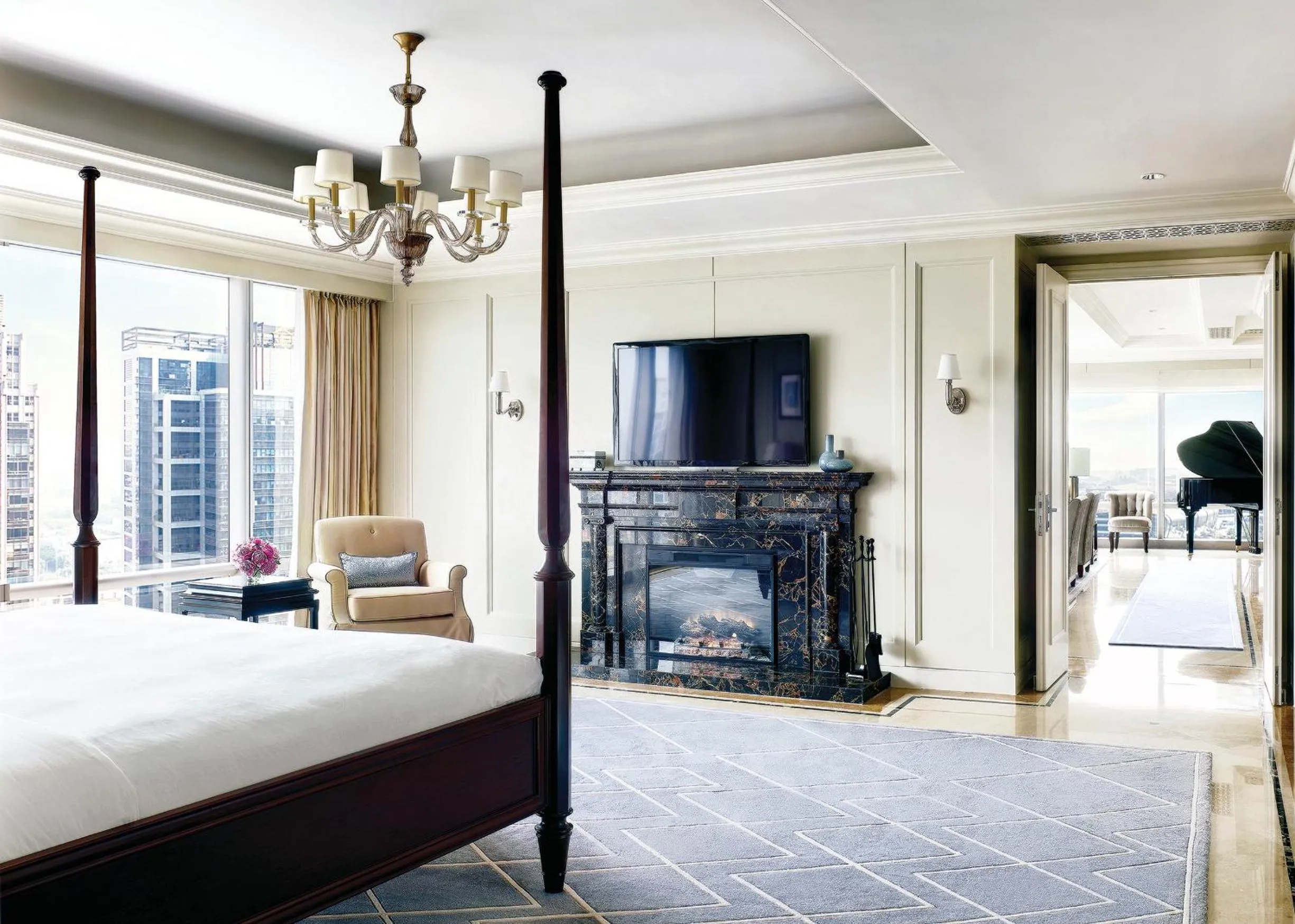 bunk bed, Bed in The Langham, Shenzhen