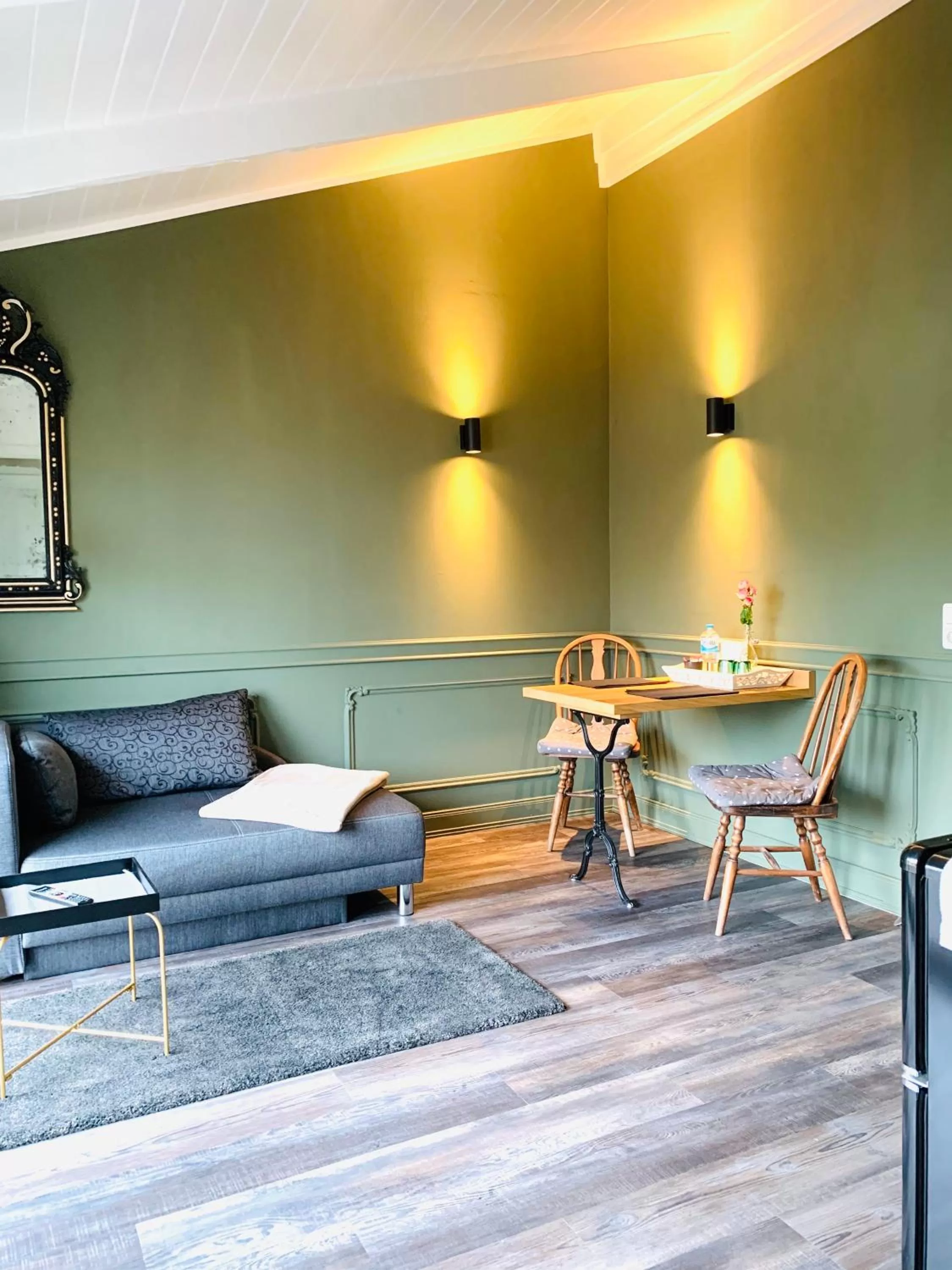 Living room, Seating Area in Rosenhof-Lodge