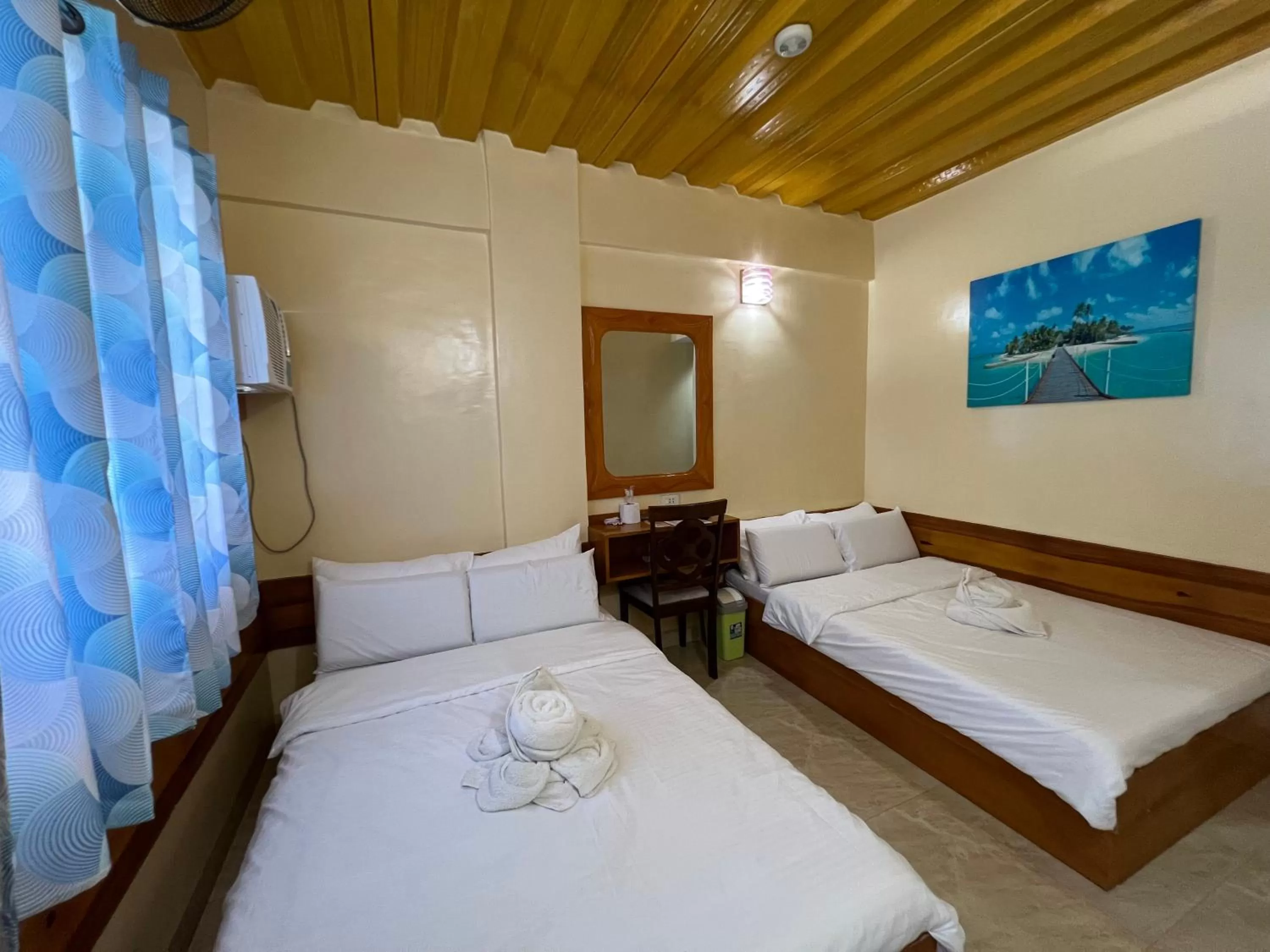 Bed in Ging-Ging Hotel And Resort