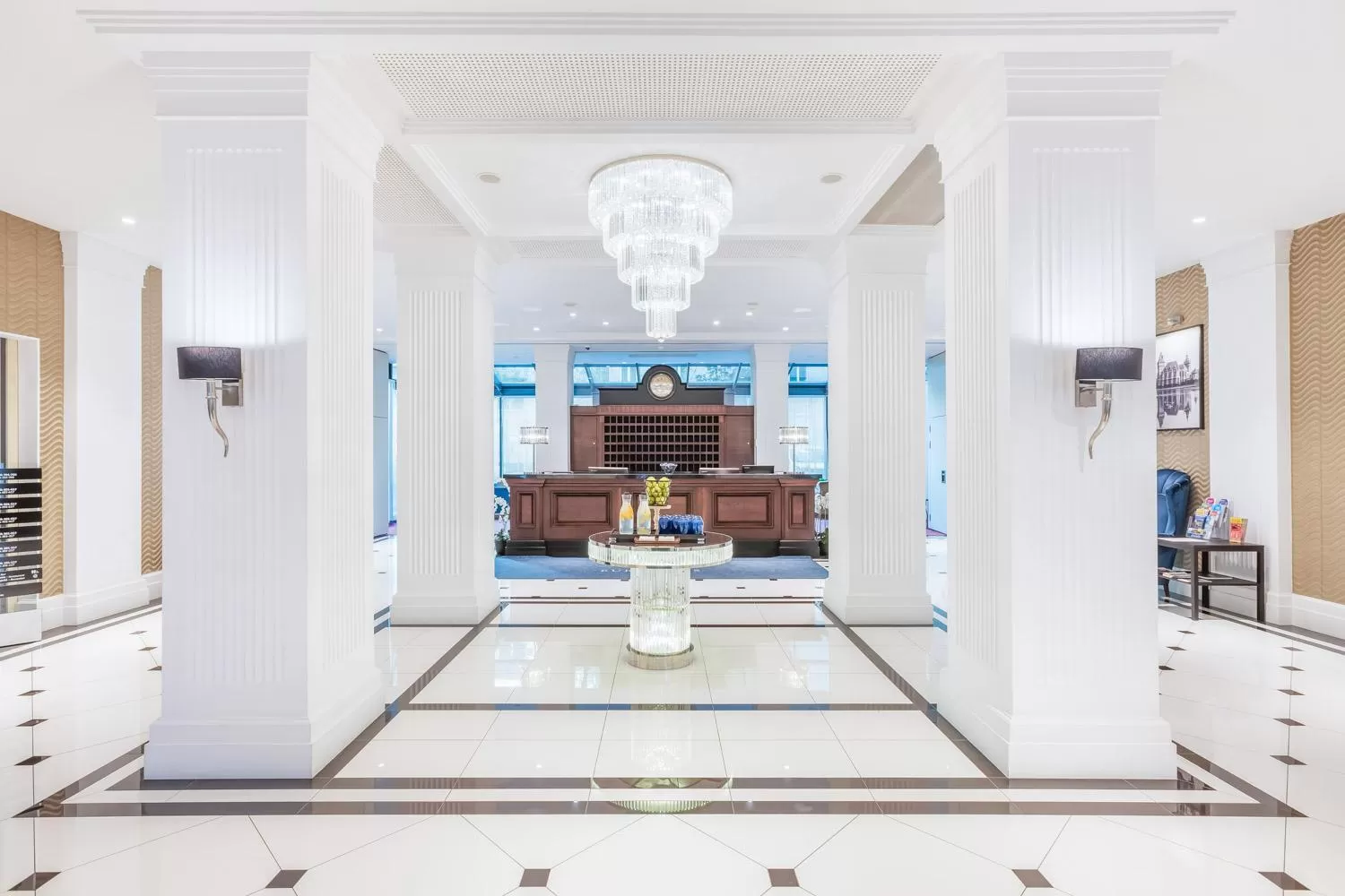 Lobby or reception in Eurostars Danube Budapest