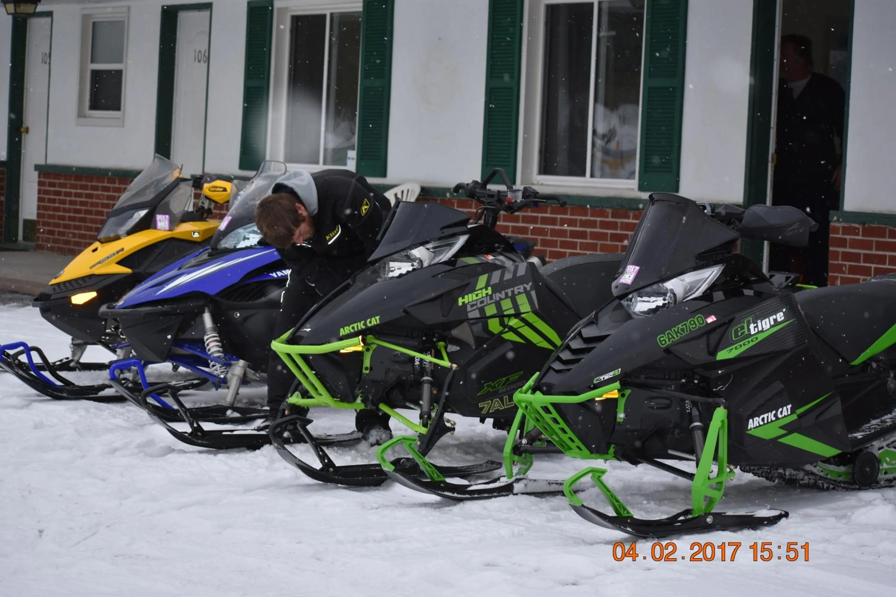 Winter in Time Travellers Motel