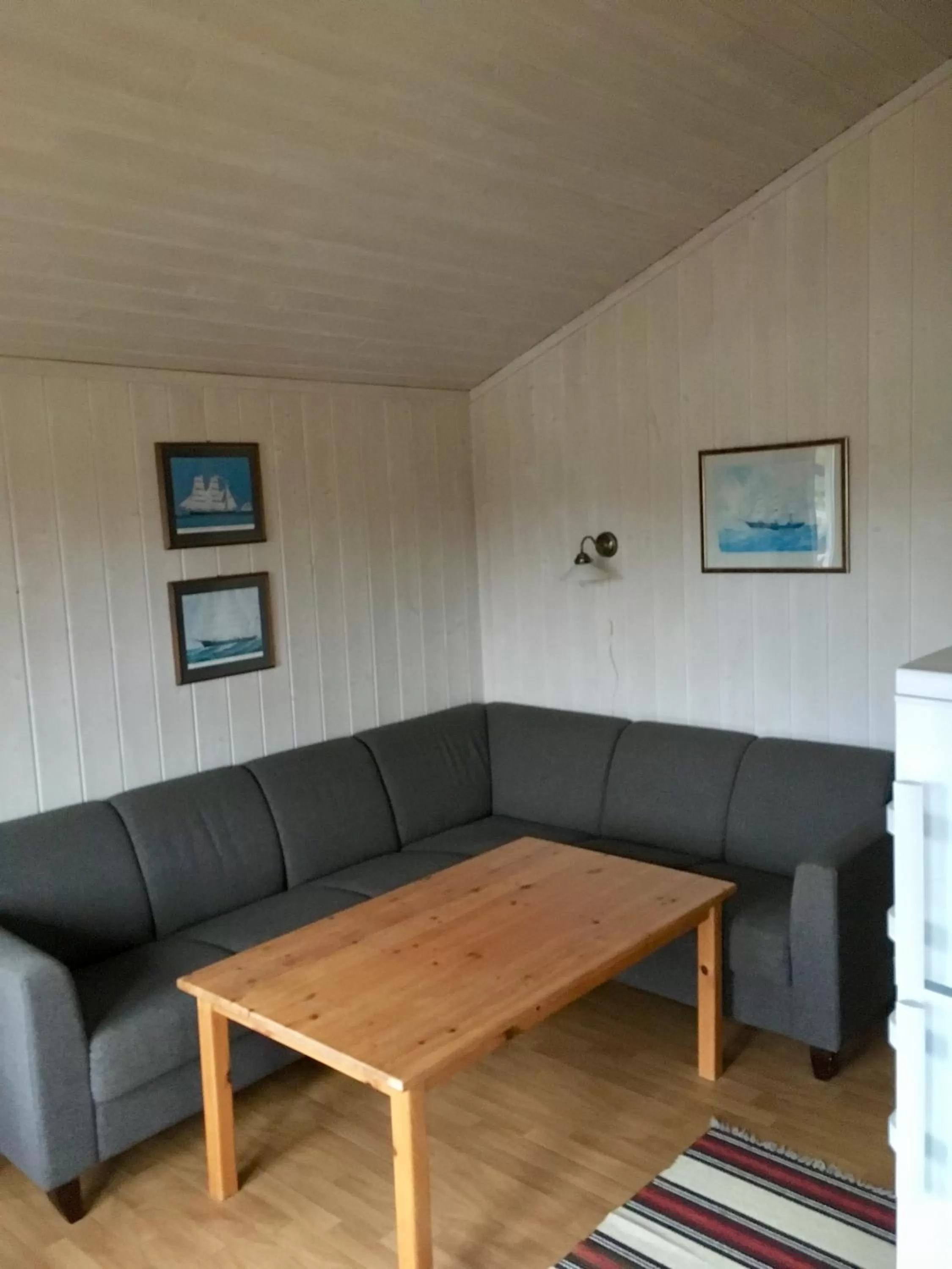 Seating area in Sørlandet Feriesenter