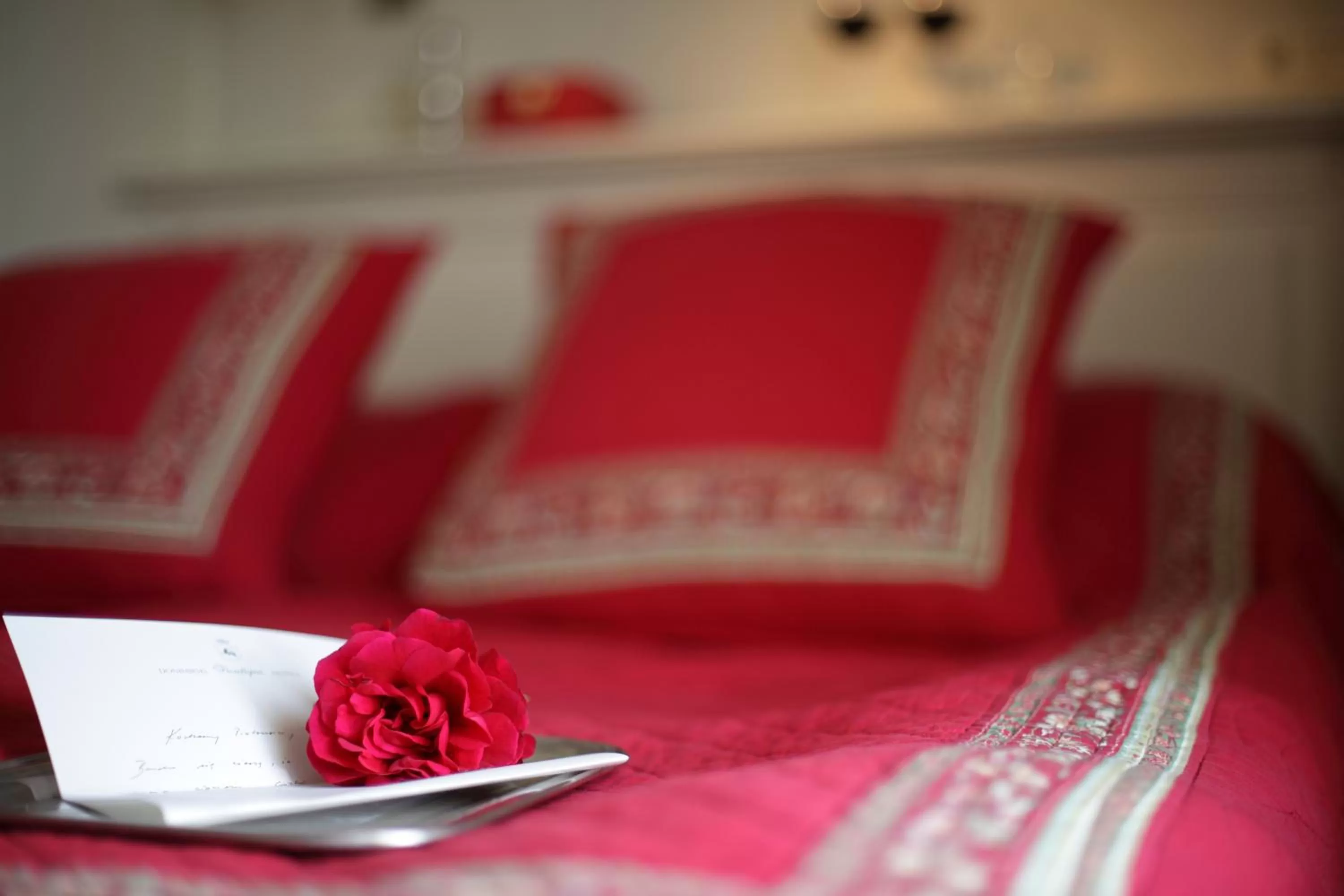 Bed in Hotel Dwór Kościuszko