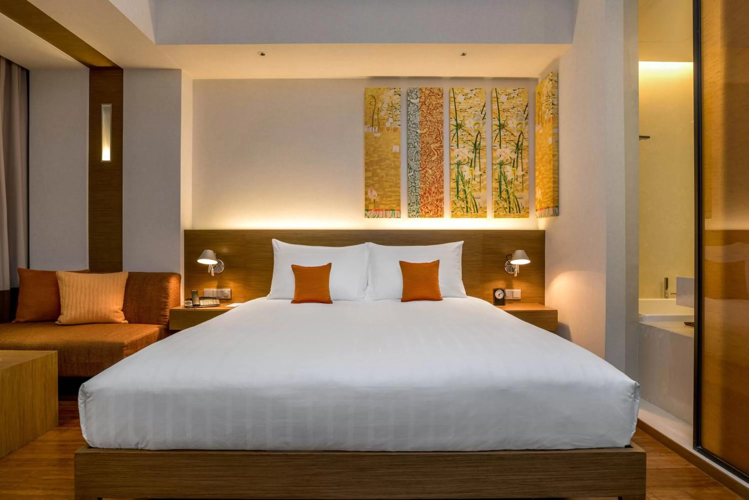 Bedroom, Bed in Pullman Bangkok King Power