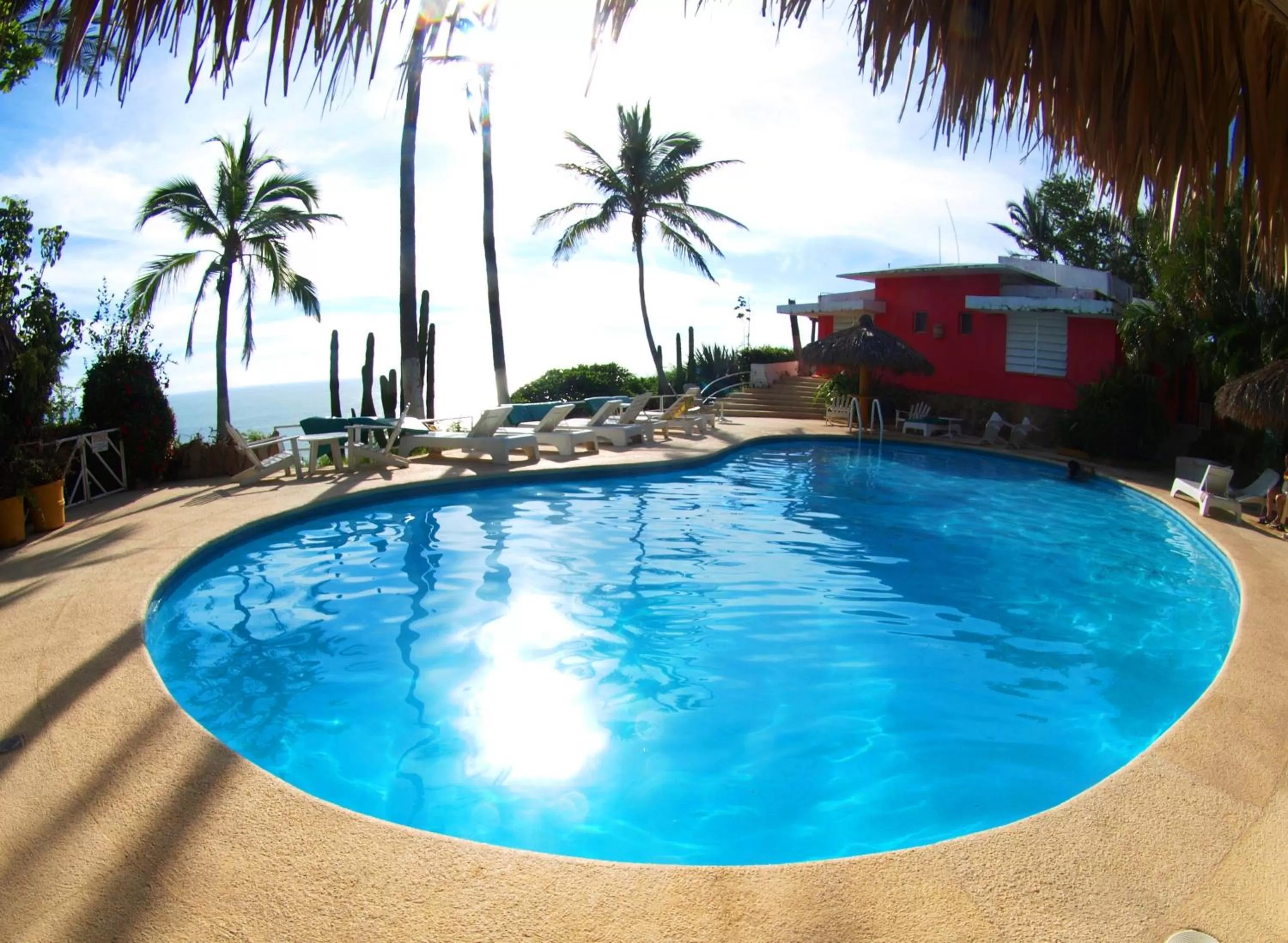 Swimming pool in Hotel Flamingos