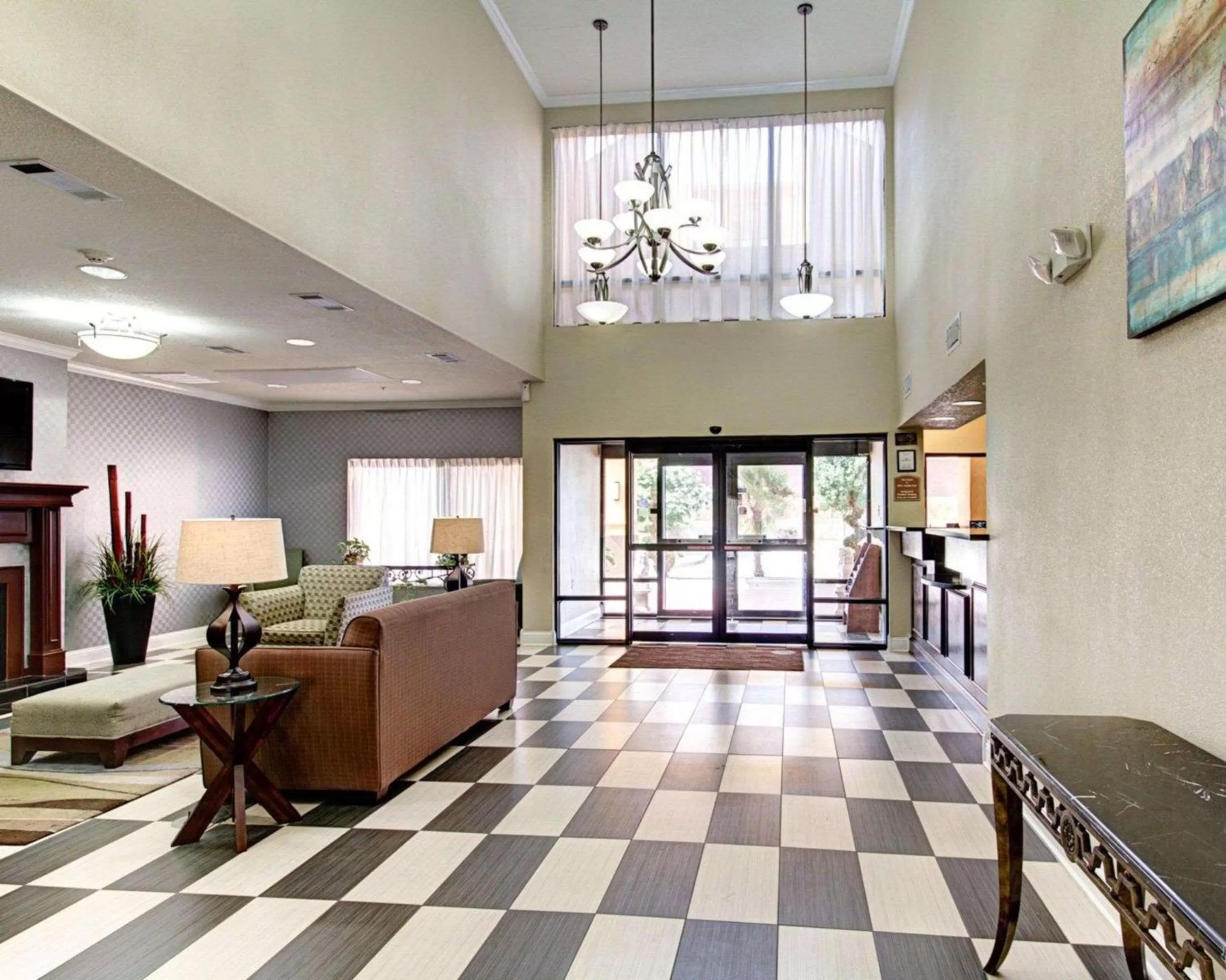 Lobby or reception in Comfort Inn Corsicana East