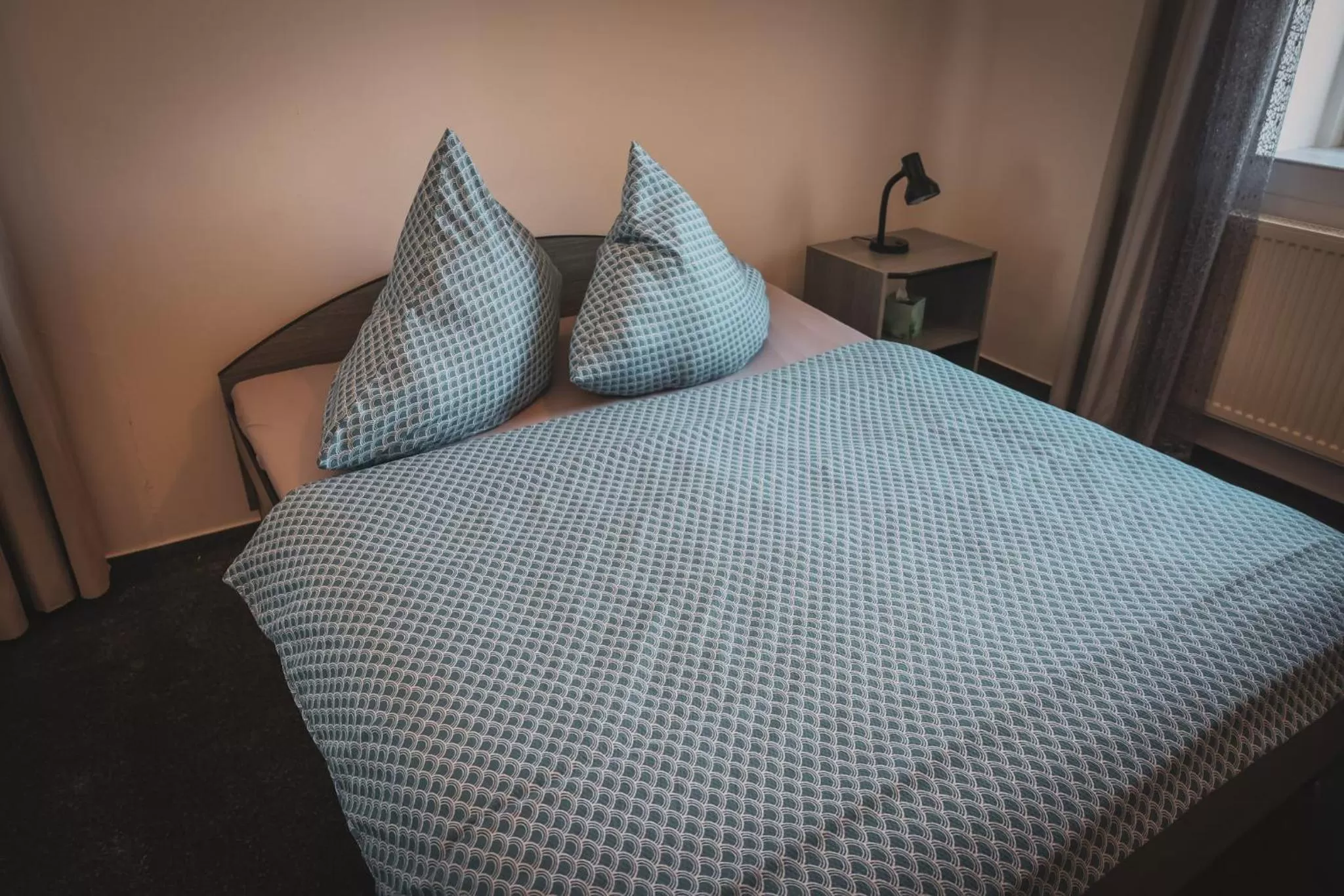 Bed in Hotel Apartment Faraon