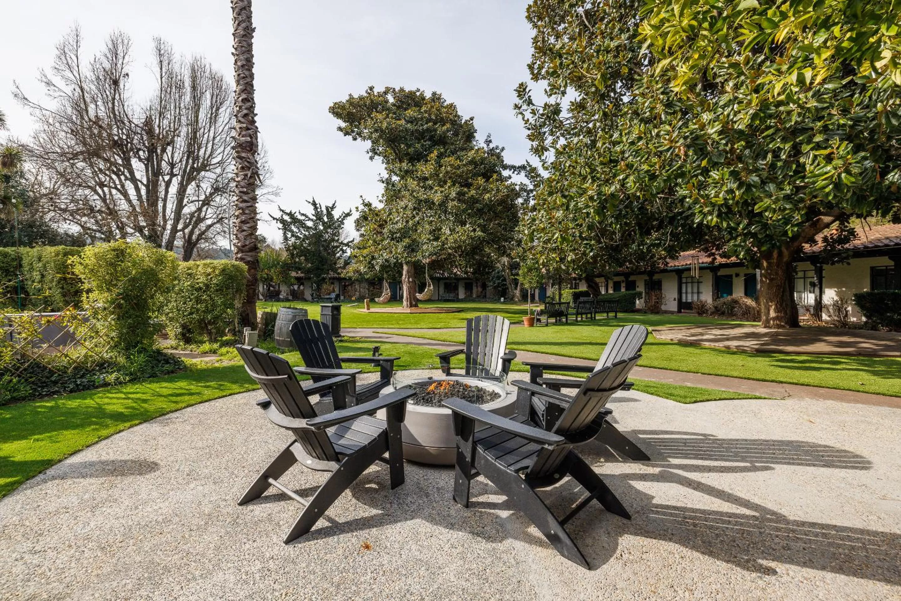 Patio in Inn Marin and Suites, an Ascend Collection Hotel