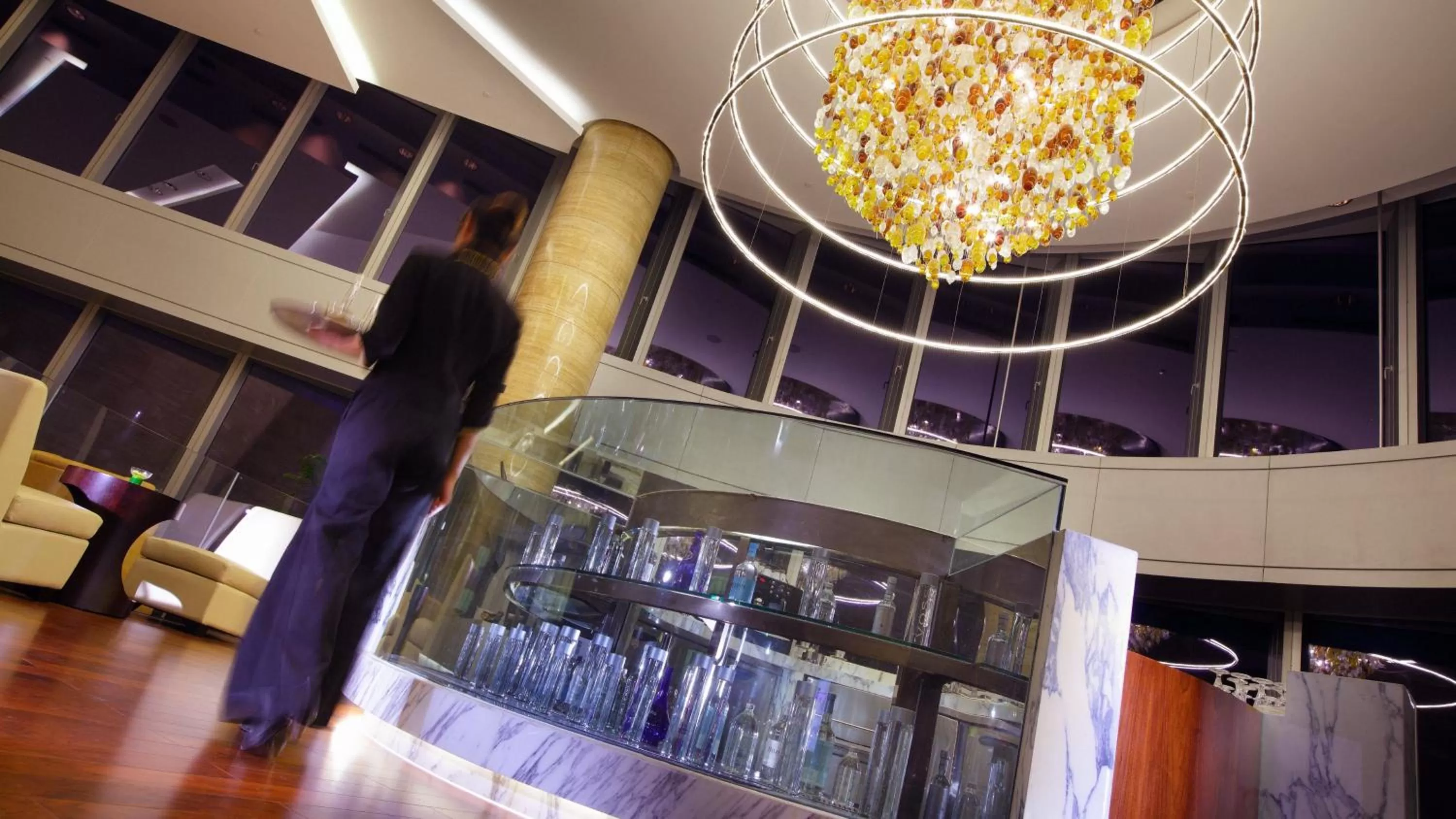 Lounge or bar in InterContinental Nanjing by IHG