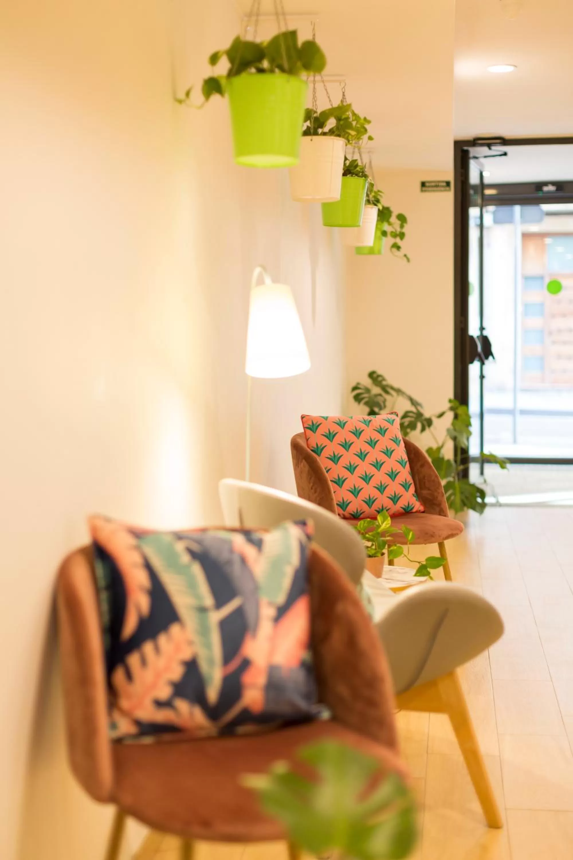 Lobby or reception in SmartRoom Barcelona