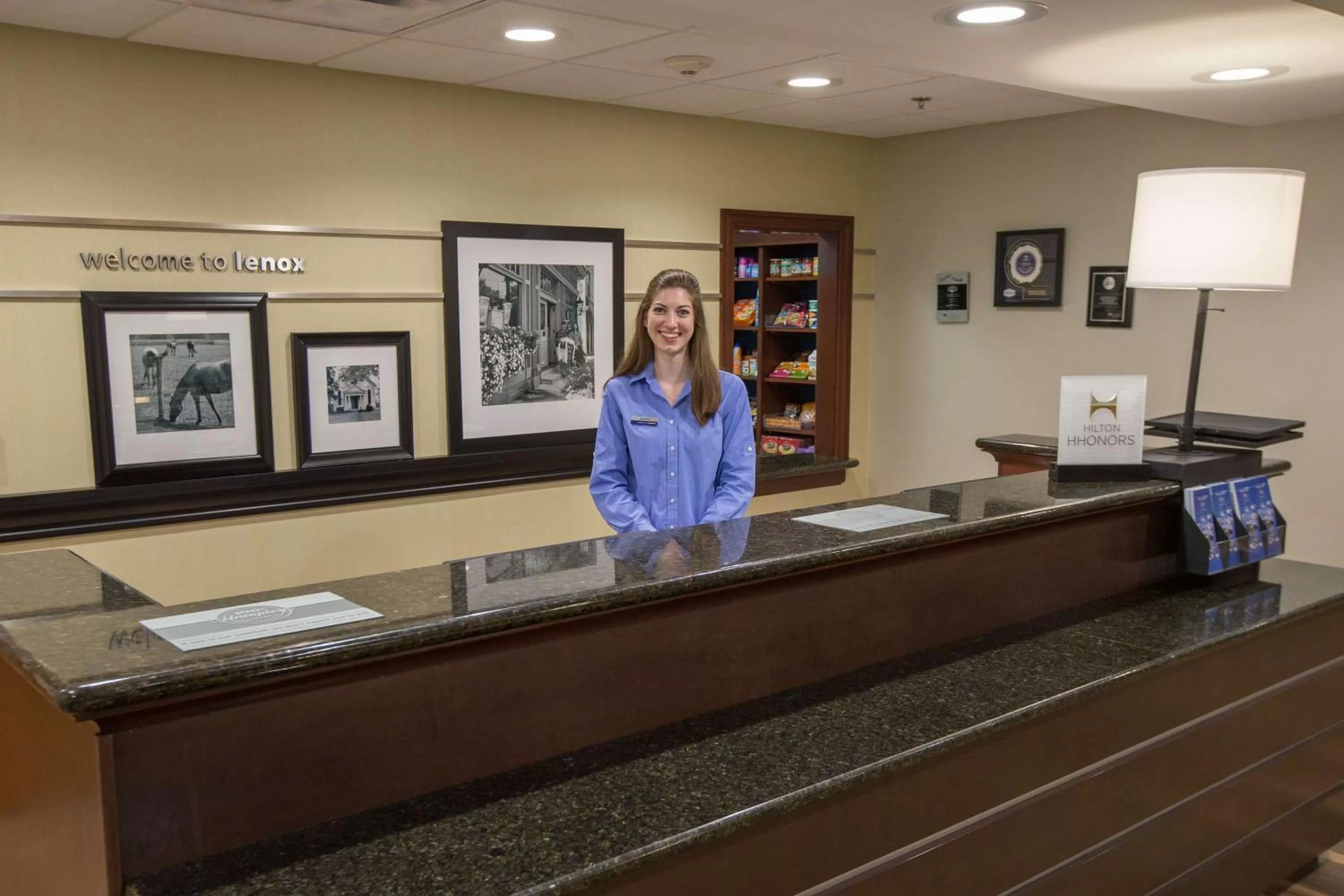 Lobby or reception in Hampton Inn & Suites Berkshires-Lenox