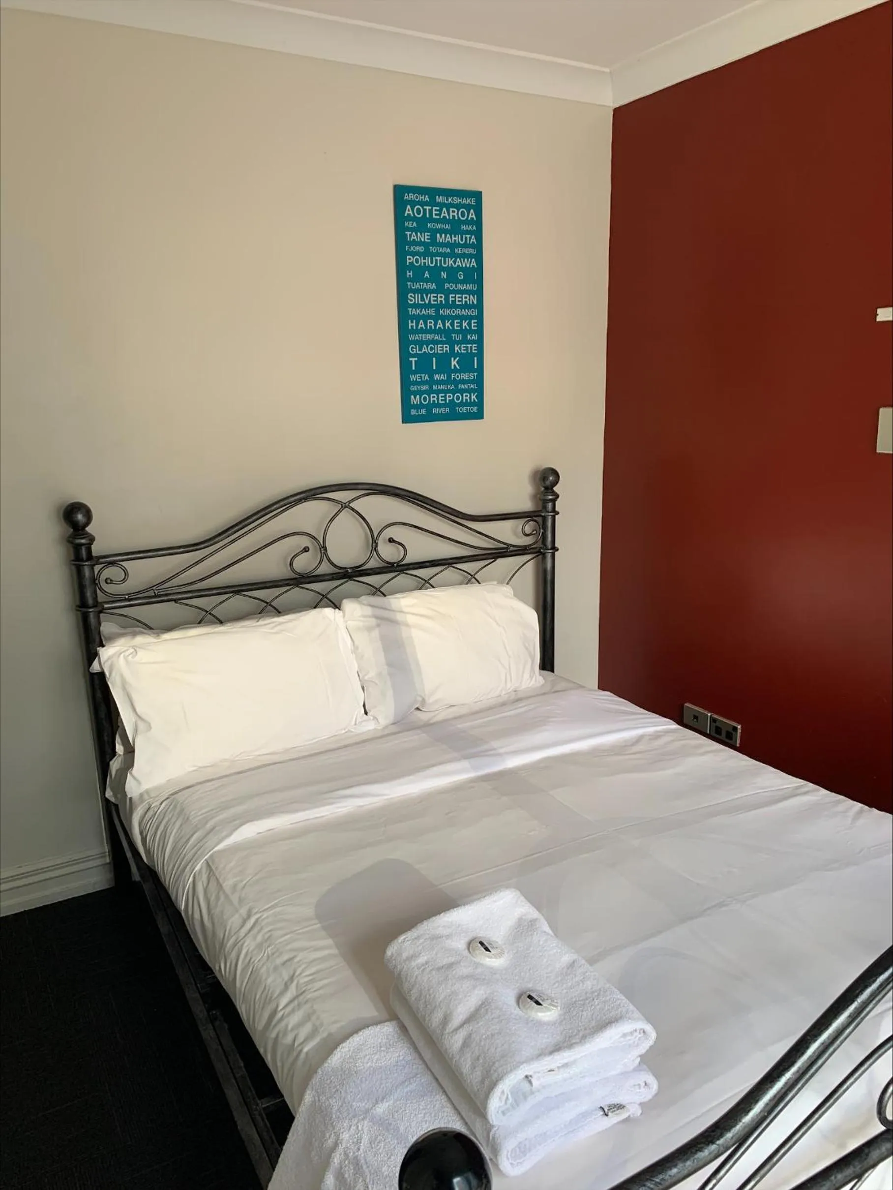 Bedroom in Fort Street Accommodation
