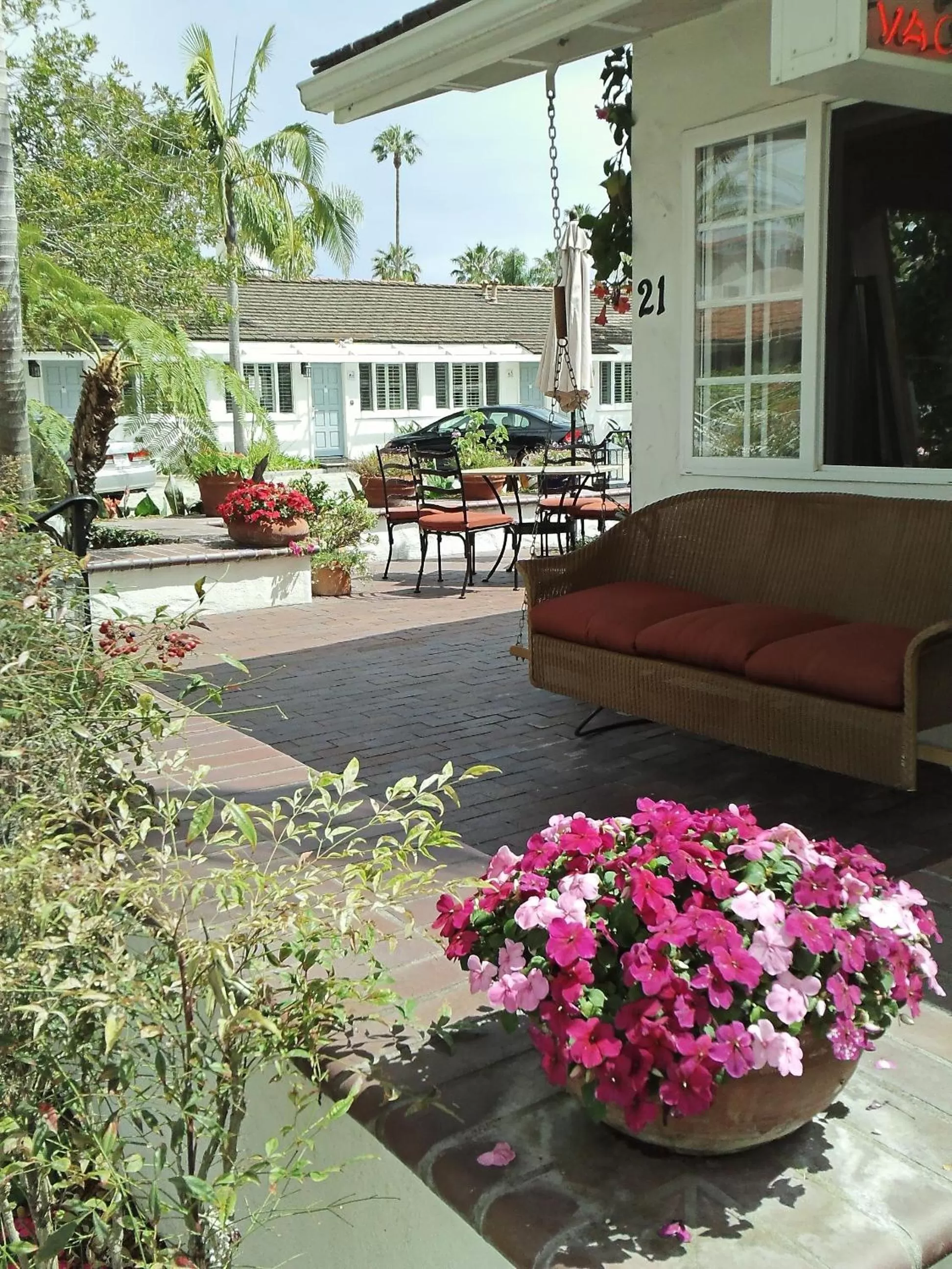 Balcony/Terrace in Marina Beach Motel