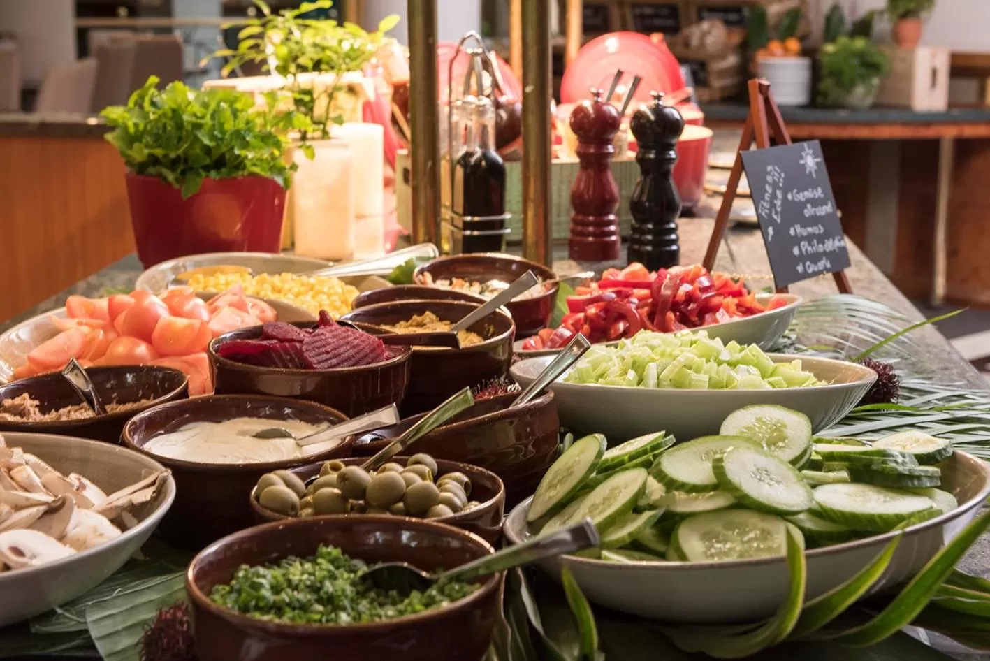 Restaurant/places to eat in Seminaris Hotel Leipzig