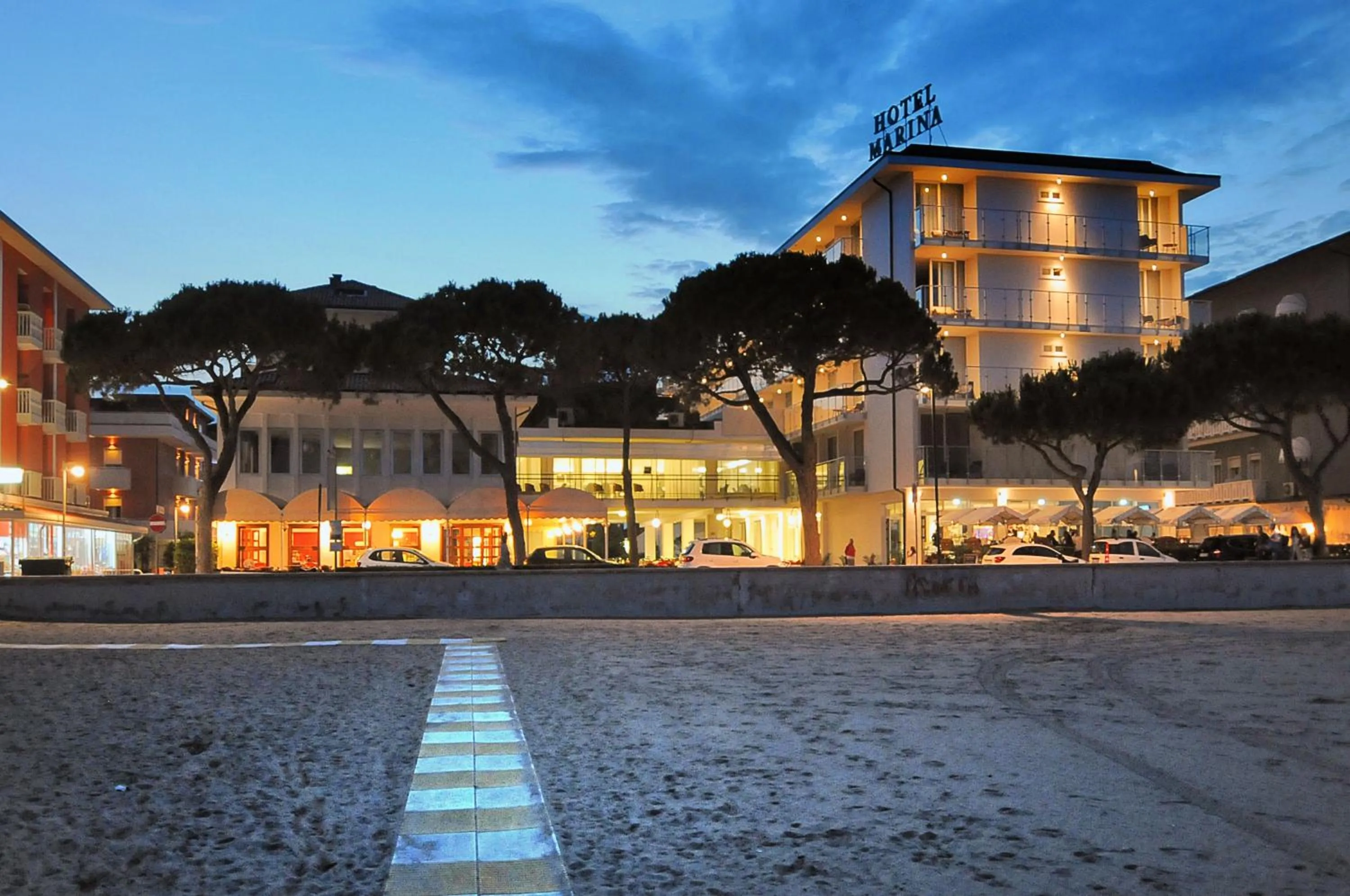 Property building in Marina Palace Hotel 4 stelle S