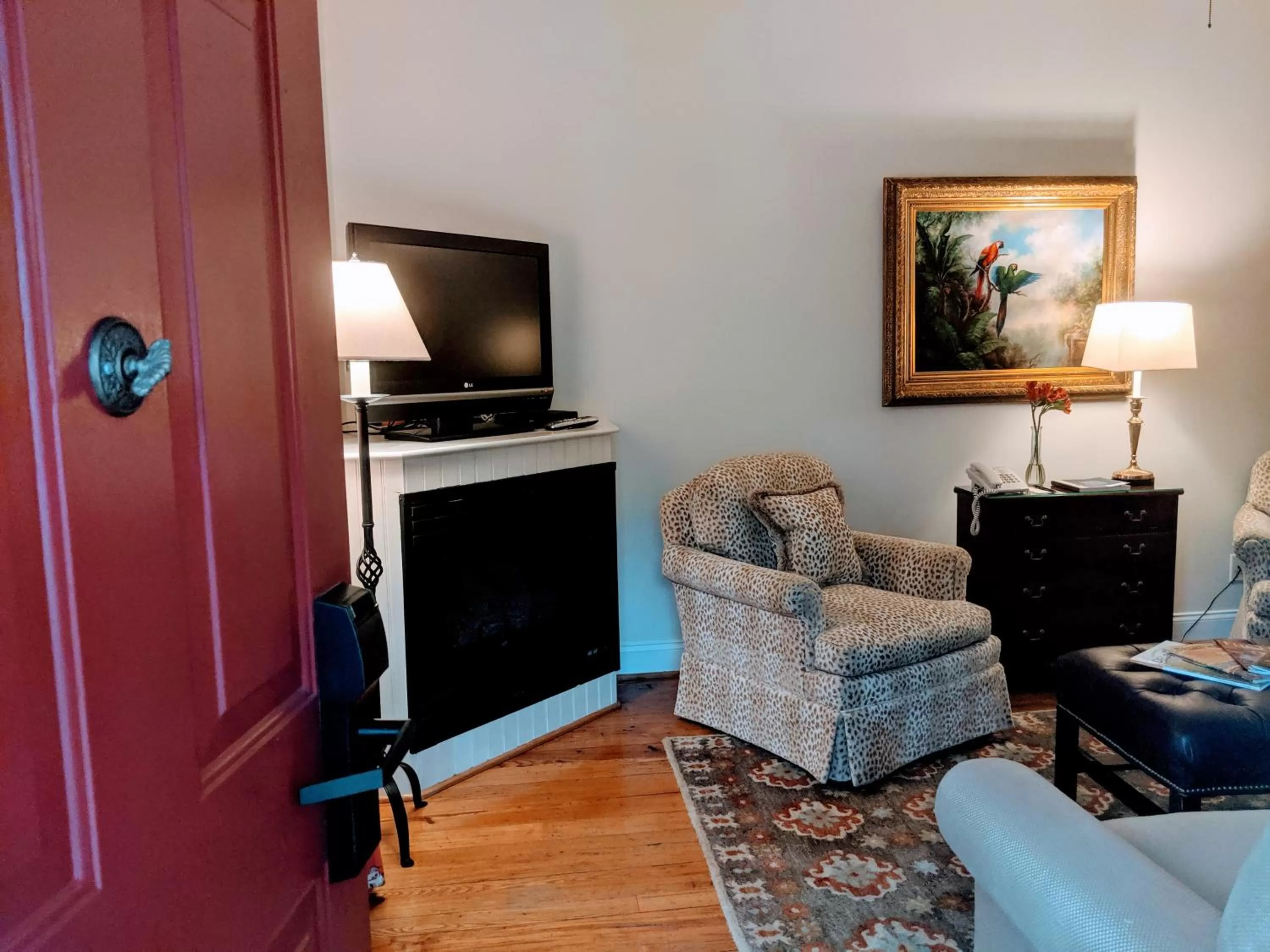 Seating area in The Inn at Montchanin Village & Spa