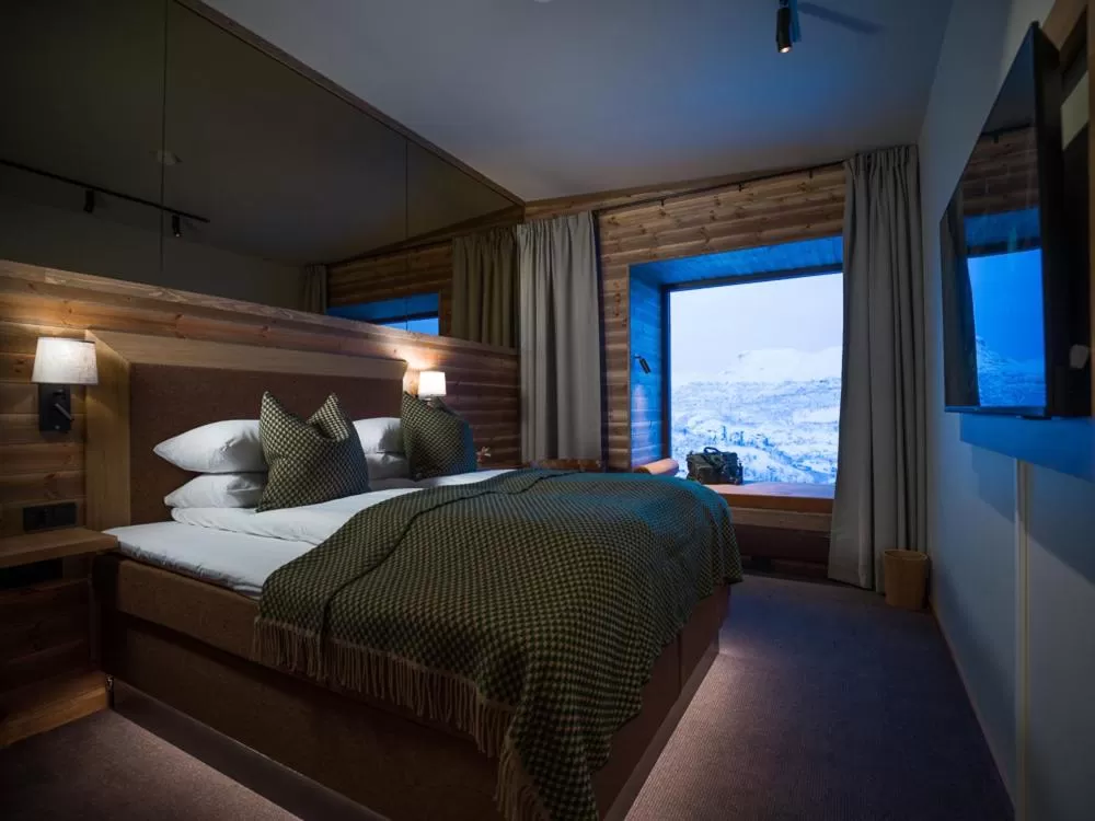 Bed in Skarsnuten Mountain Resort & SPA