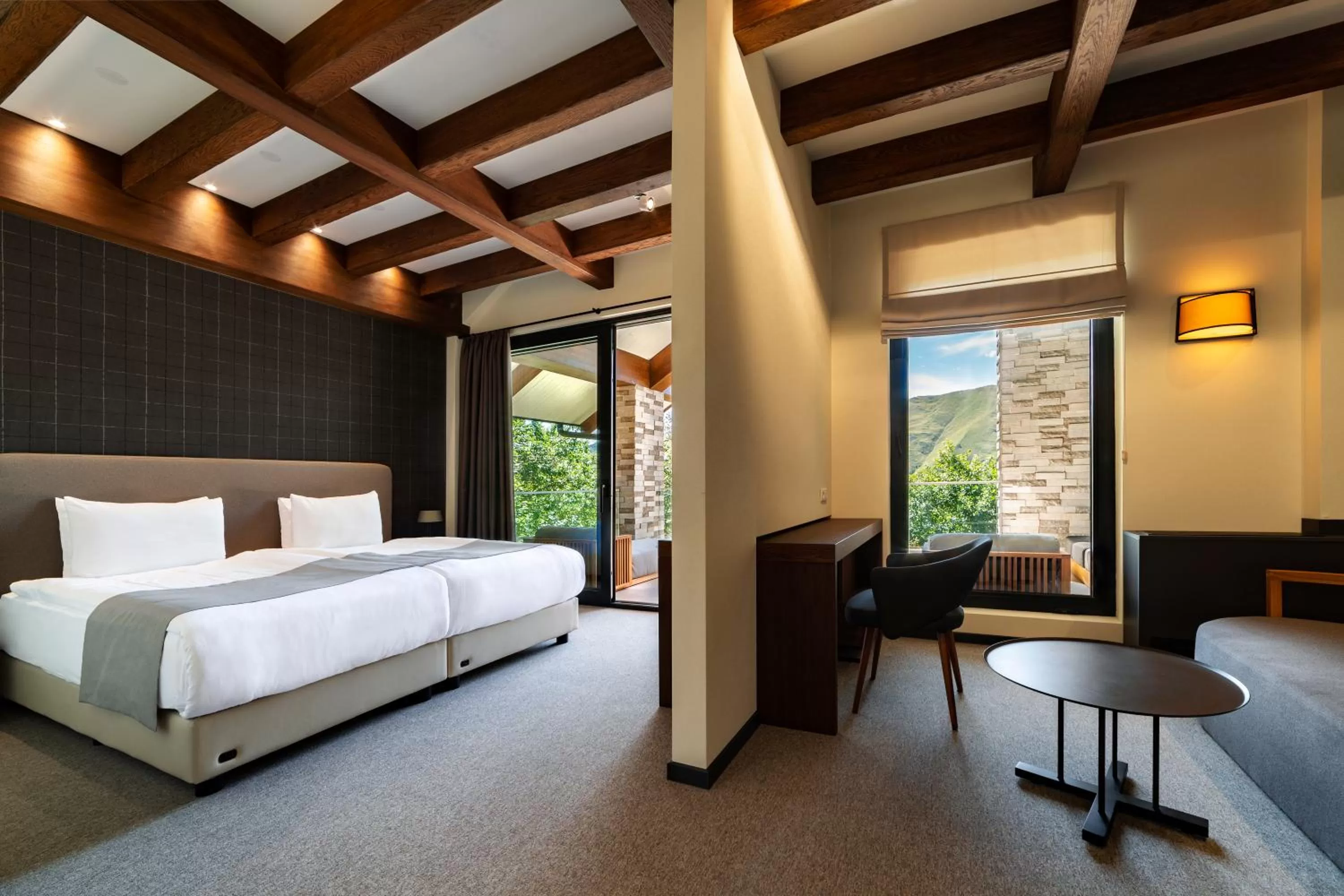 Bedroom, Bed in Marco Polo Hotel Gudauri