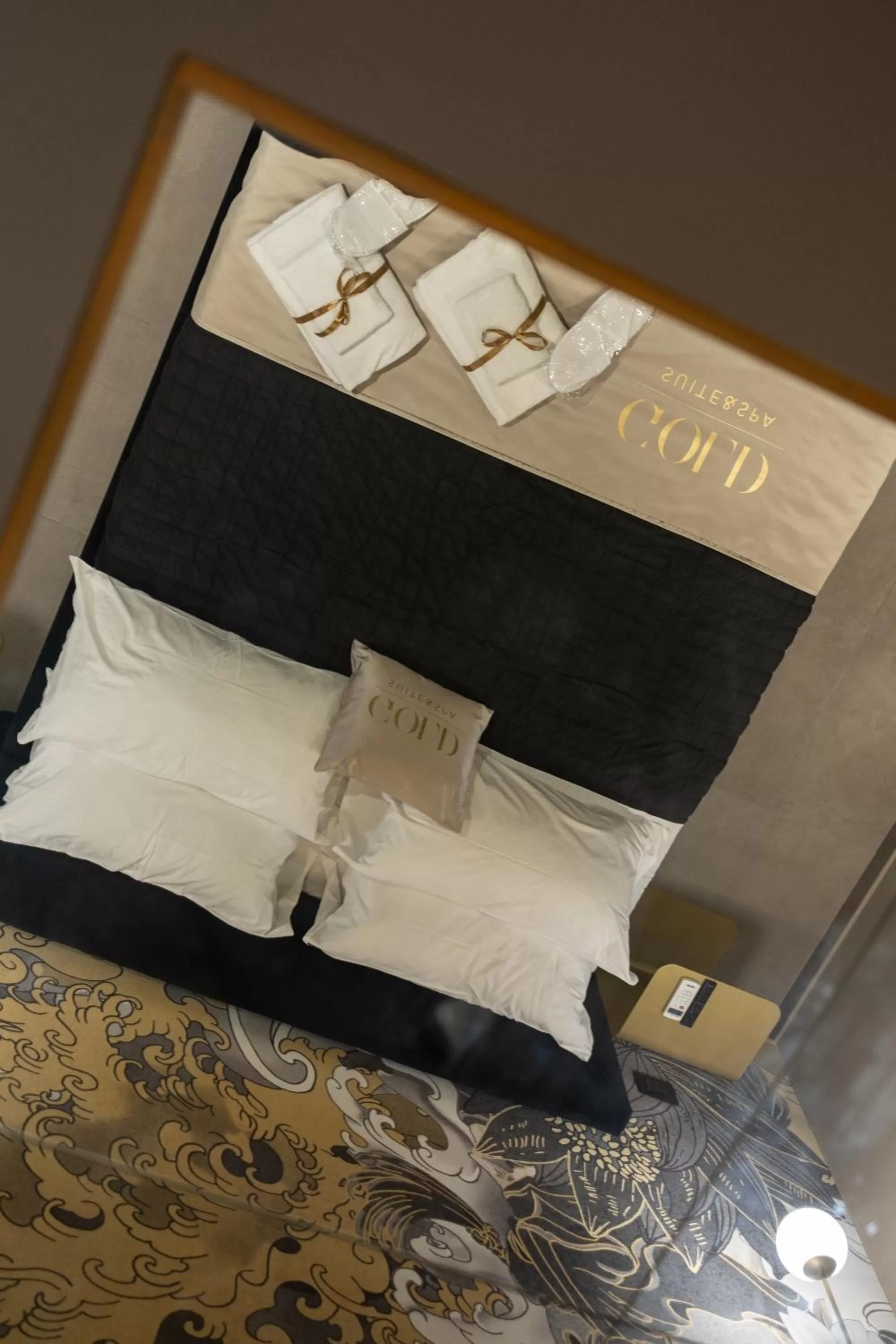 Bed in GOLD SUITE&SPA
