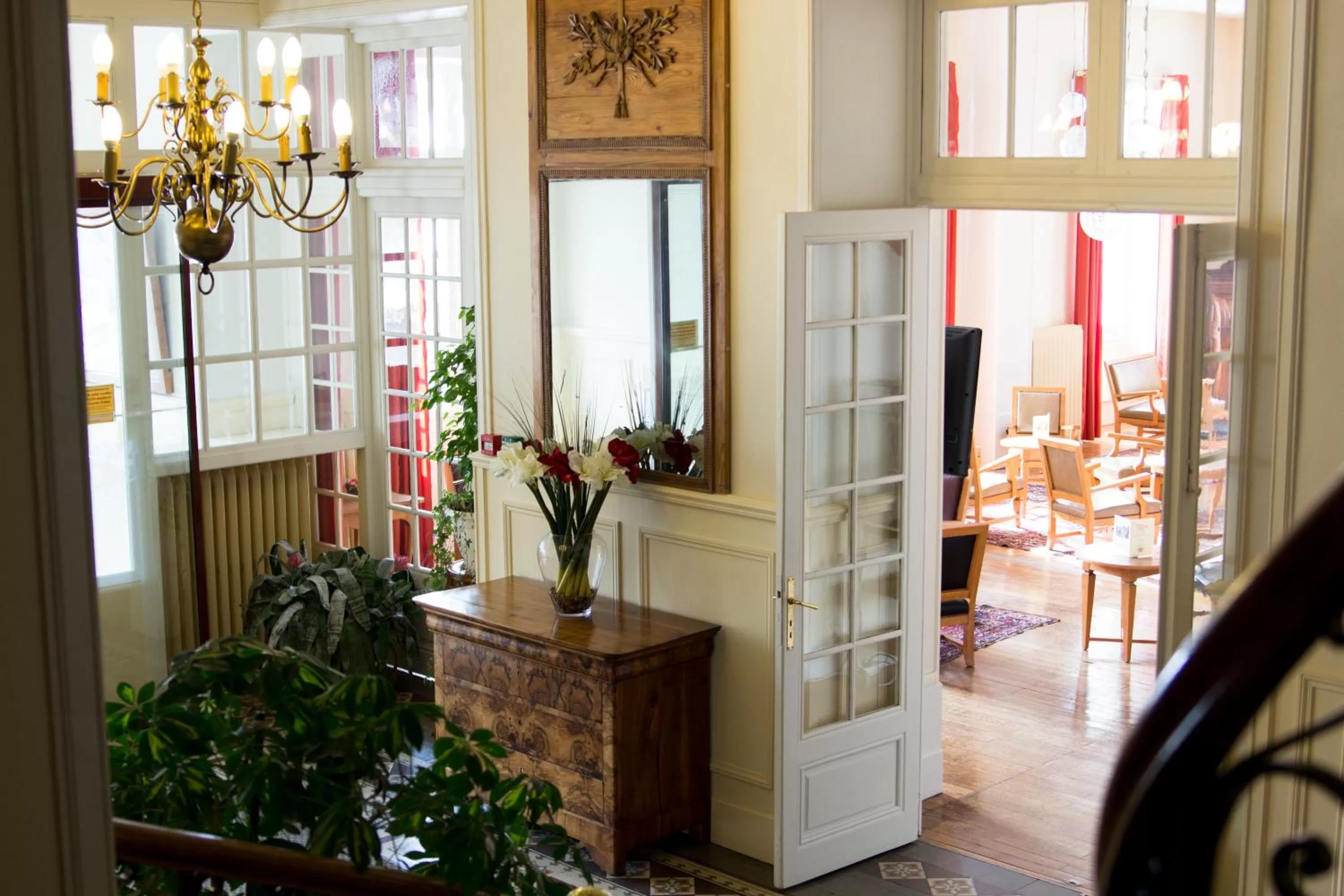 Lobby or reception in Best Western Grand Hotel de Paris & Spa