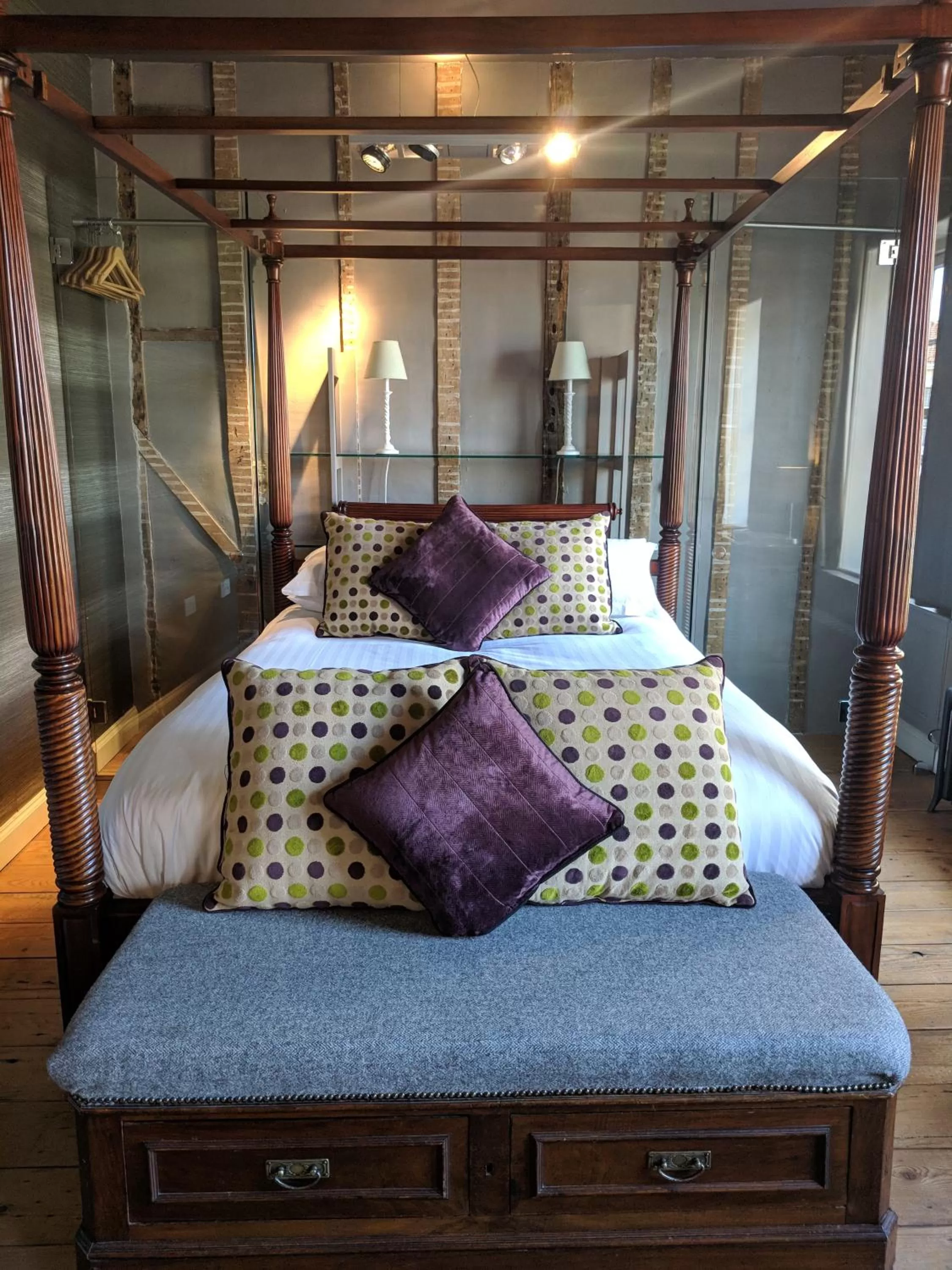 Bed in The Wellington