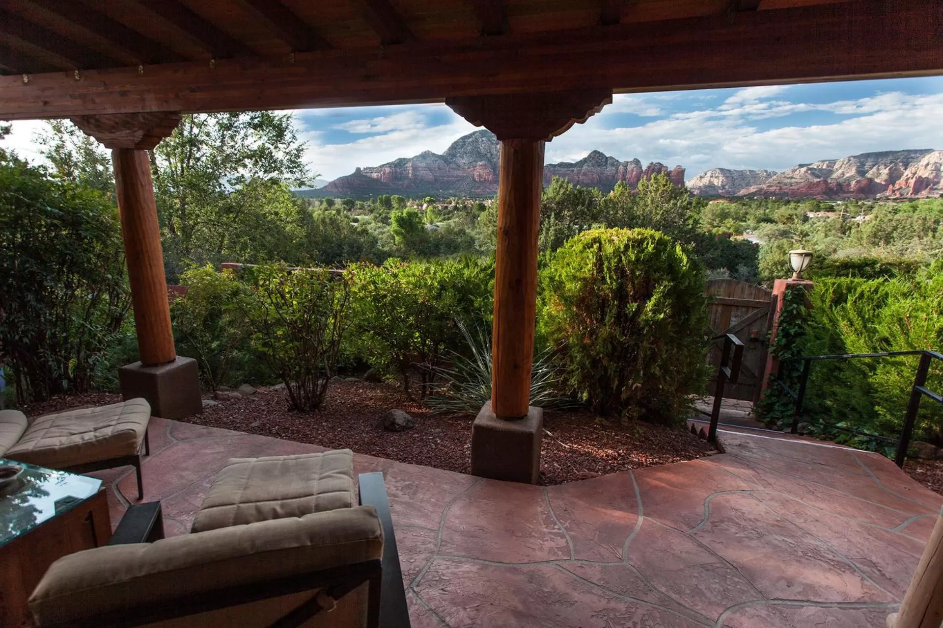 View (from property/room) in A Sunset Chateau