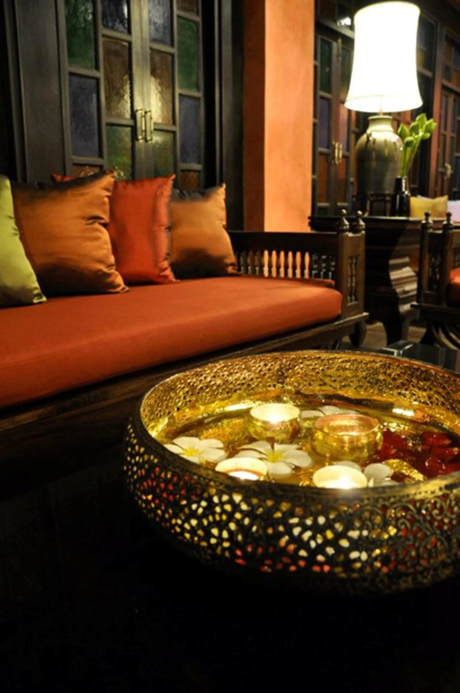 Decorative detail in Siralanna Hotel