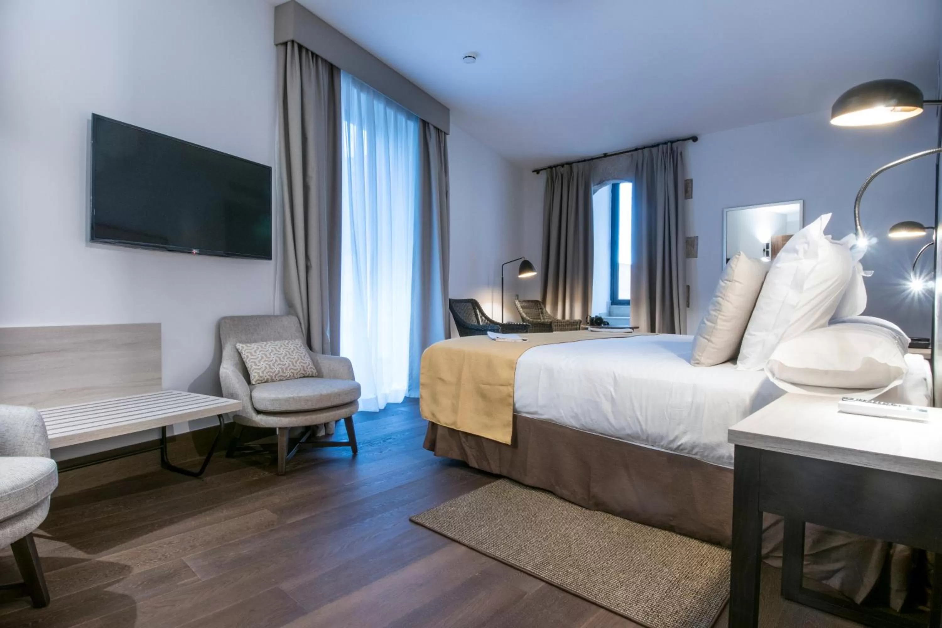 Bedroom, Bed in Parador de Lleida