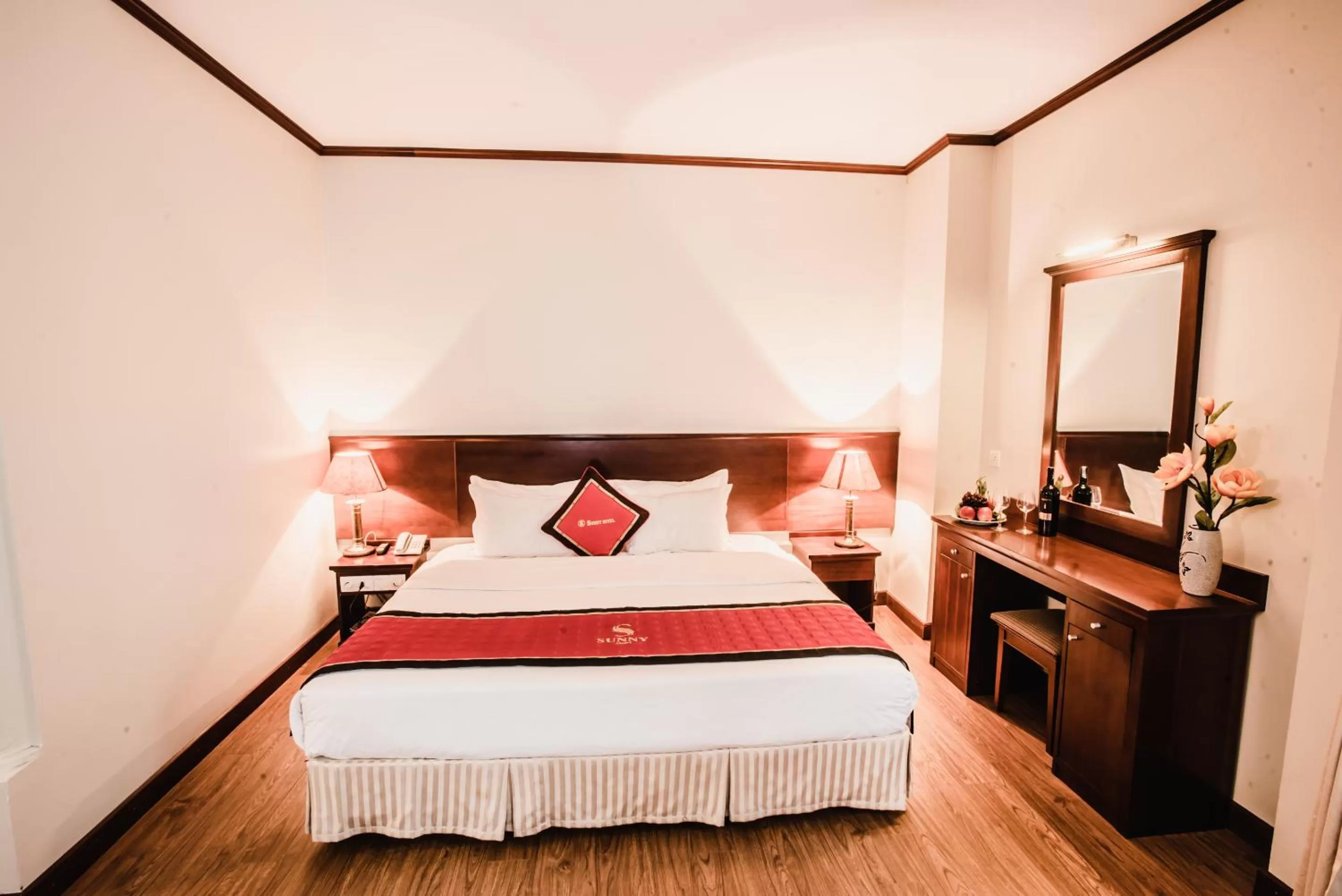 Bed in HANZ Sunny 2 Hotel Hanoi